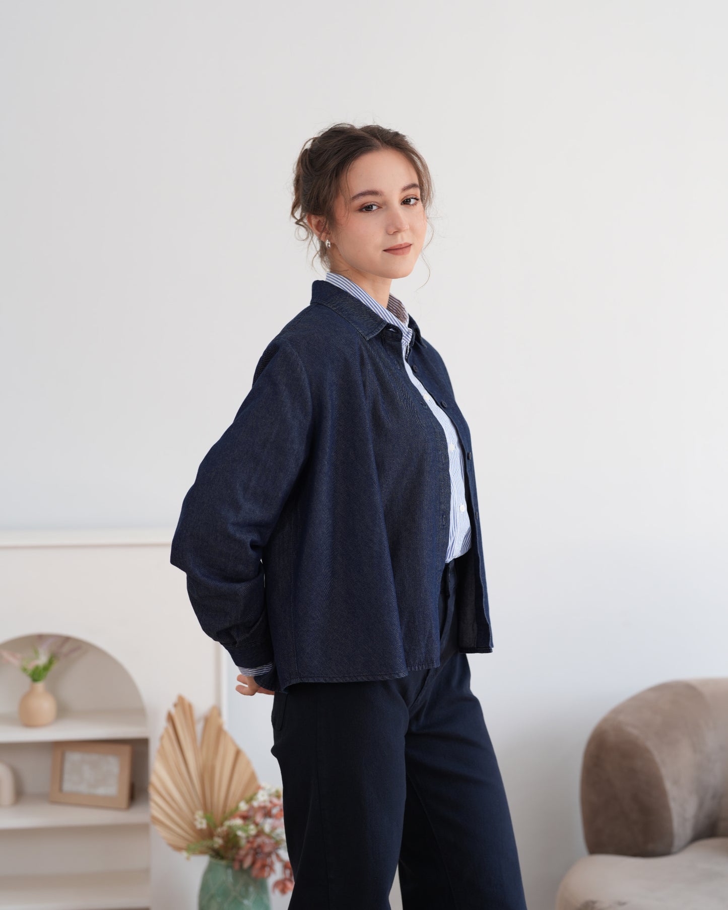 Emma Crop Shirt