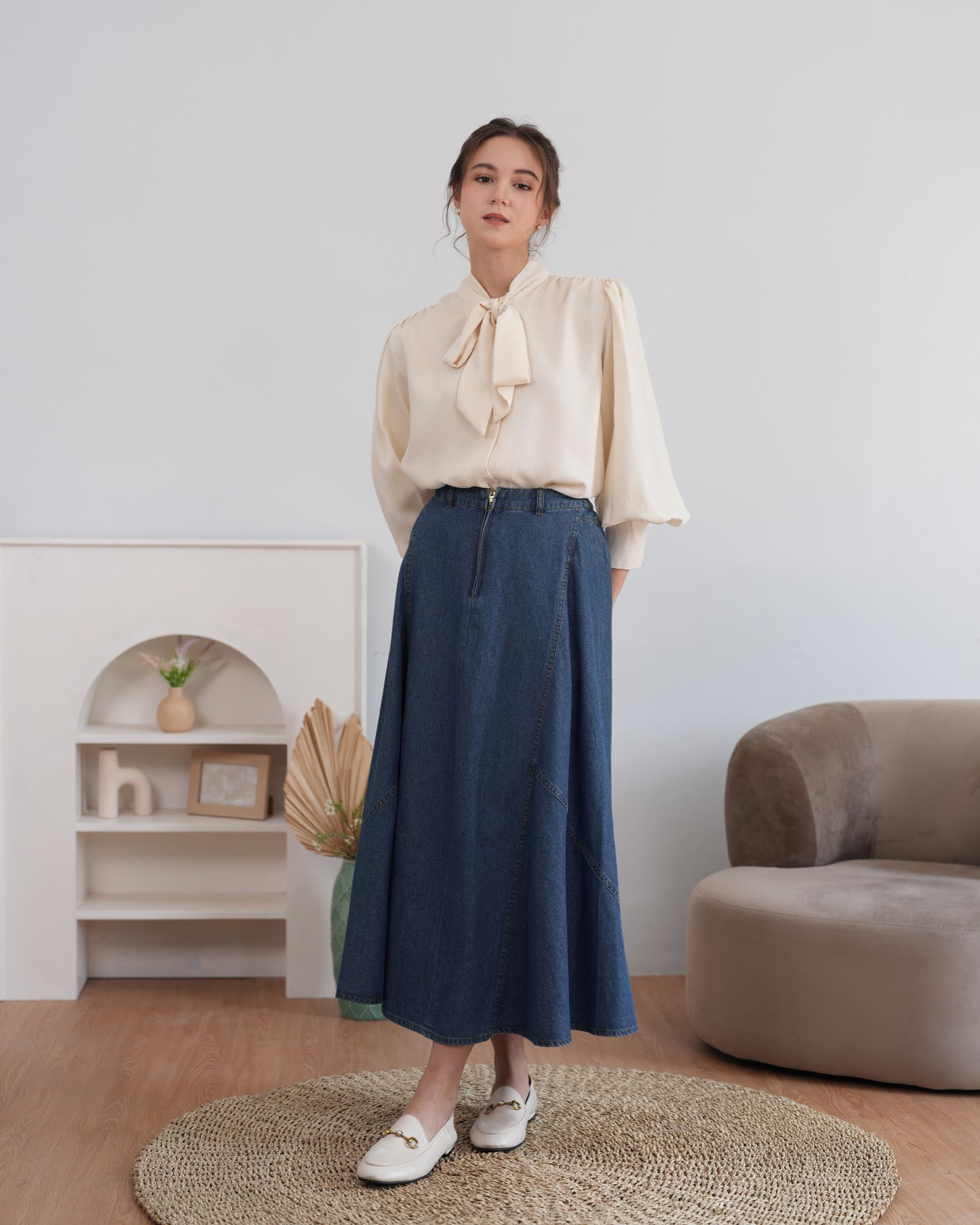 Emma Denim Skirt