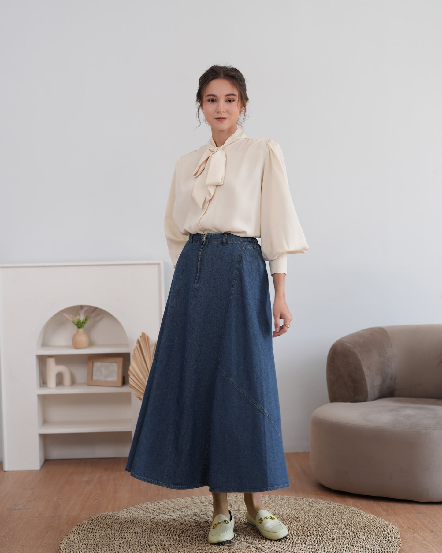 Emma Denim Skirt