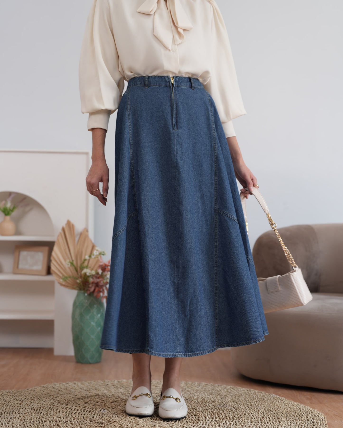 Emma Denim Skirt