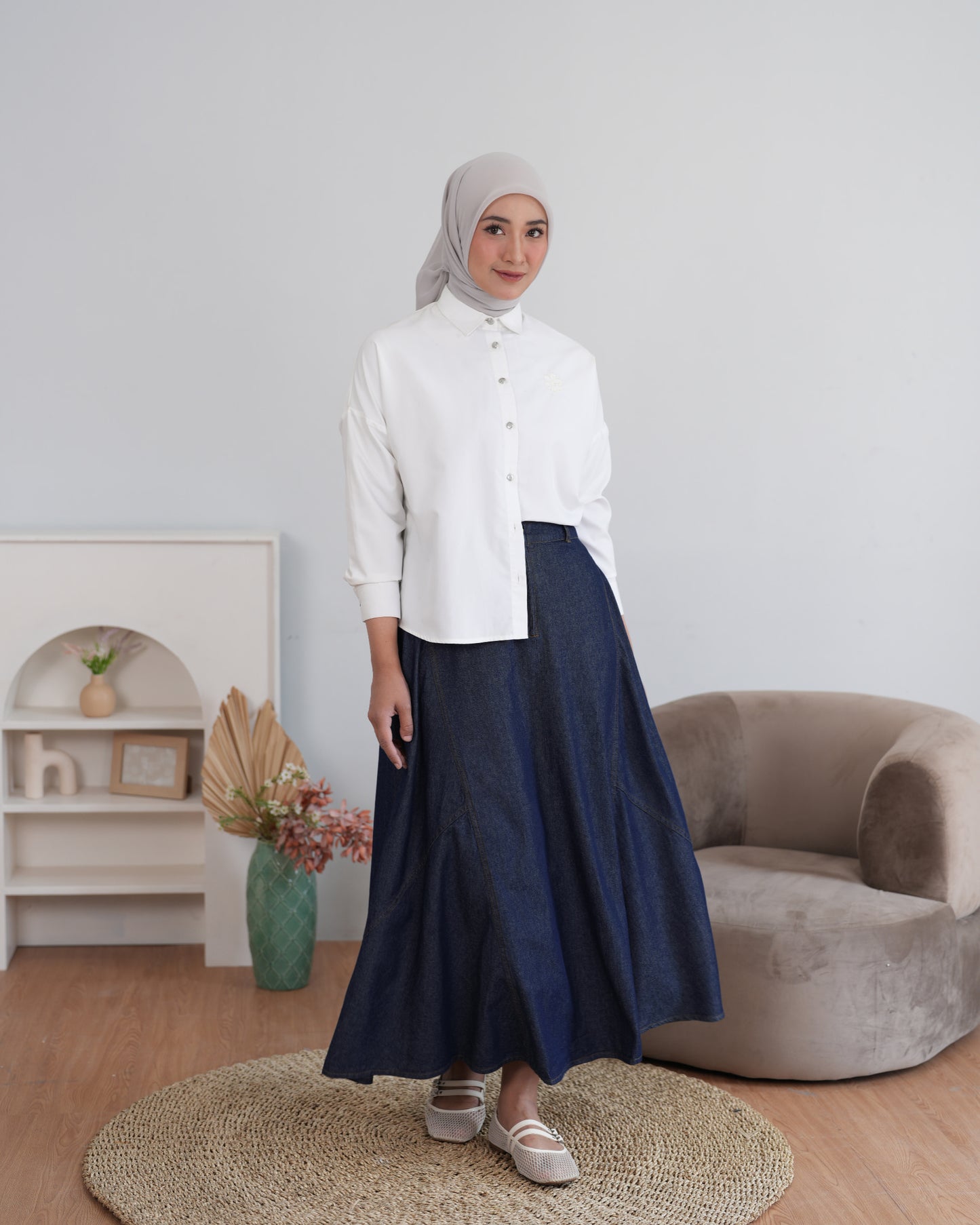 Emma Denim Skirt