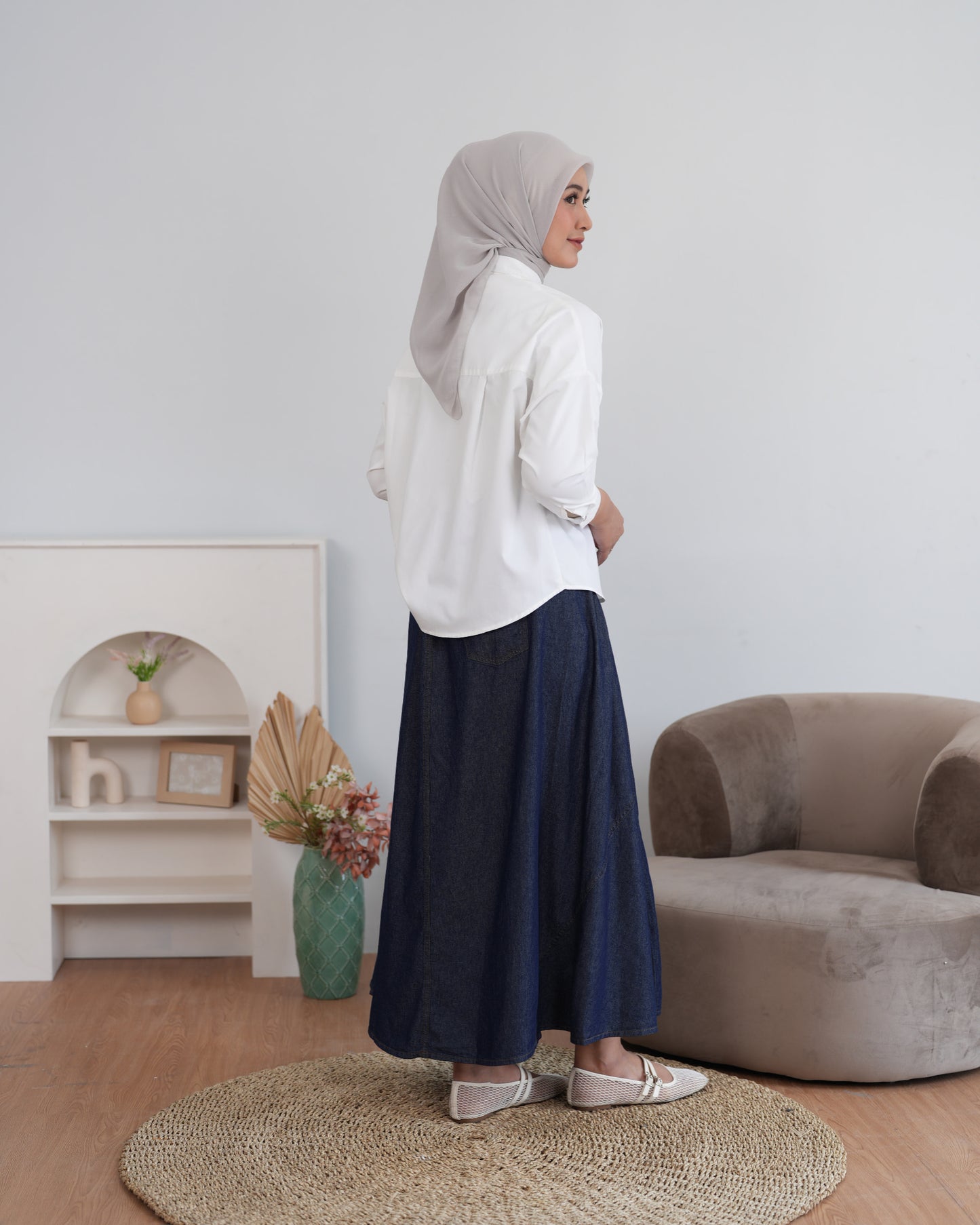Emma Denim Skirt