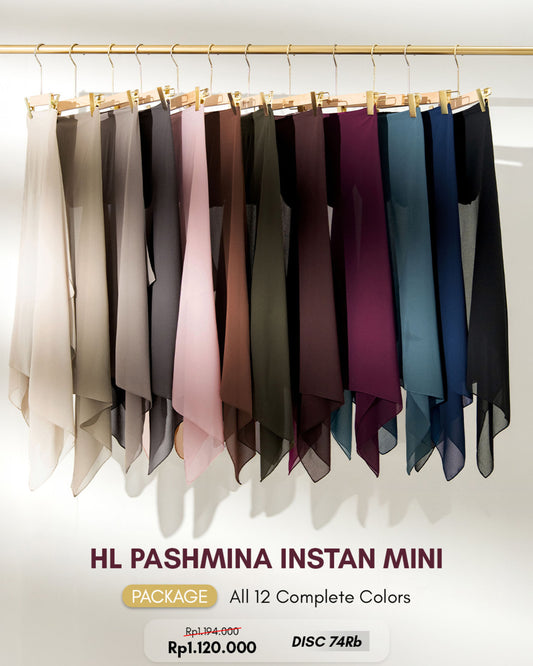 HL Pashmina Instan Mini (Package)