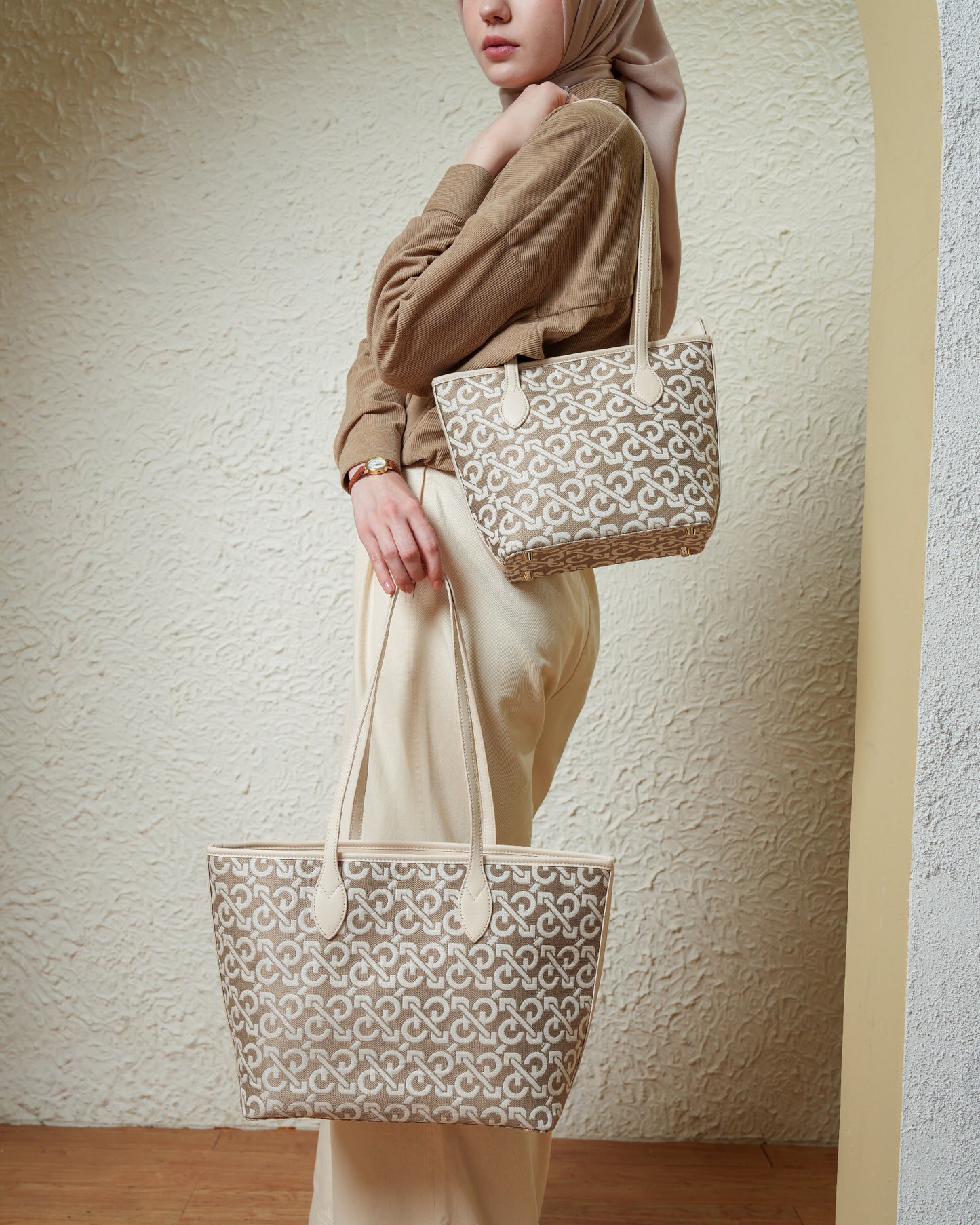 Autonoma Jacquard Tote Bag Midi