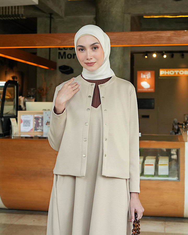Heaven Lights - Abby Cardigan - Plain Muslim Women's Cardigan