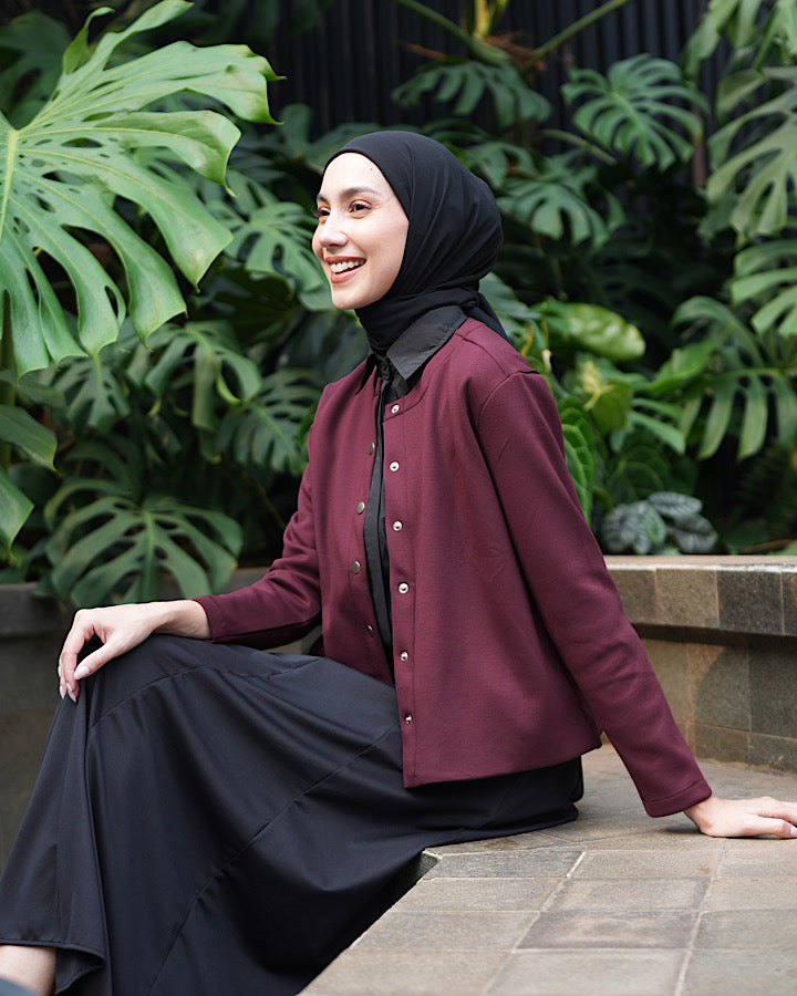 Heaven Lights - Abby Cardigan - Plain Muslim Women's Cardigan
