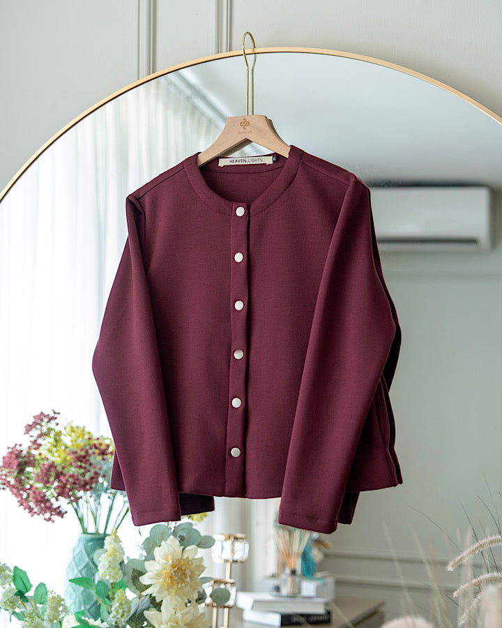 Heaven Lights - Abby Cardigan - Plain Muslim Women's Cardigan