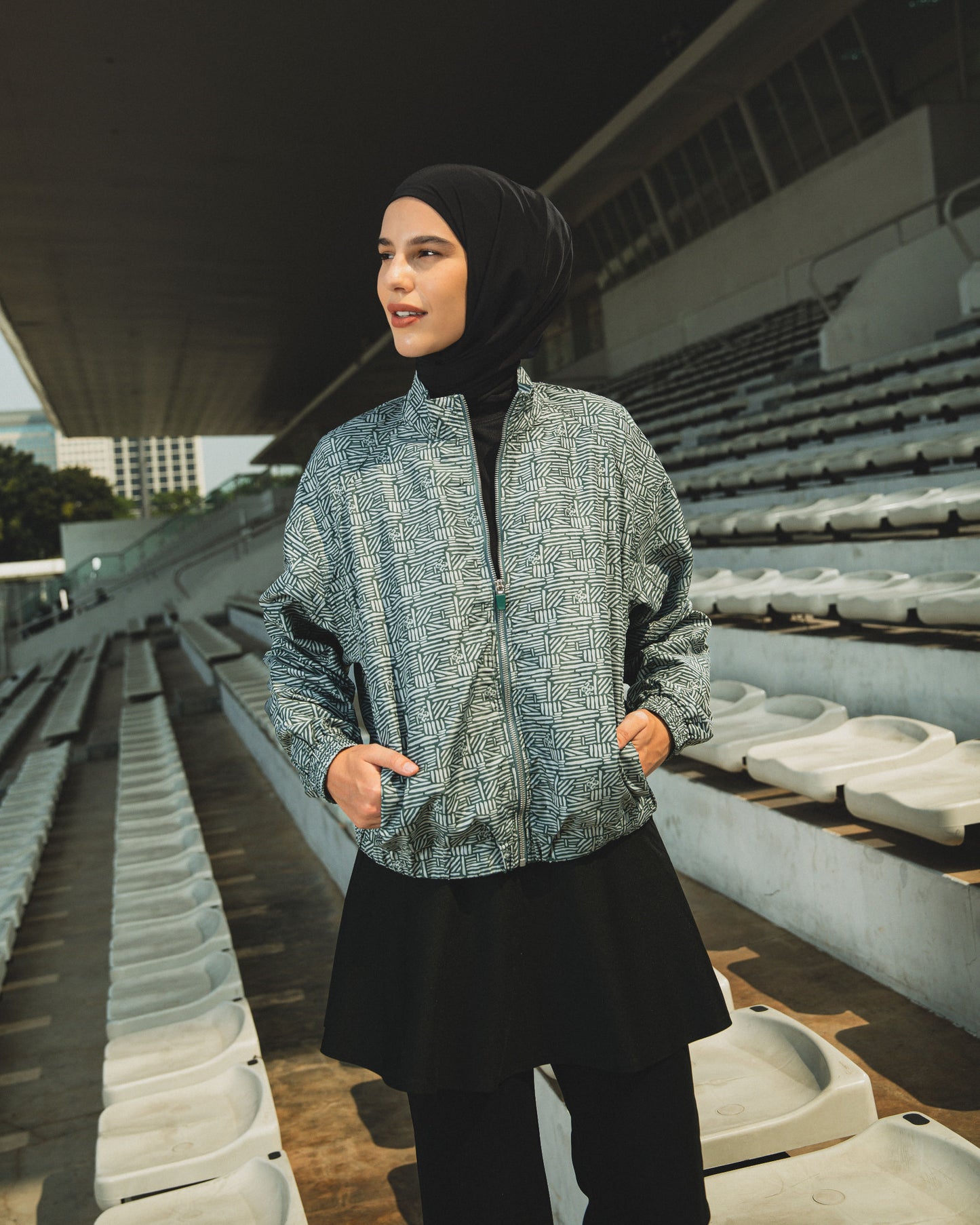 Lumine Bomber Jacket