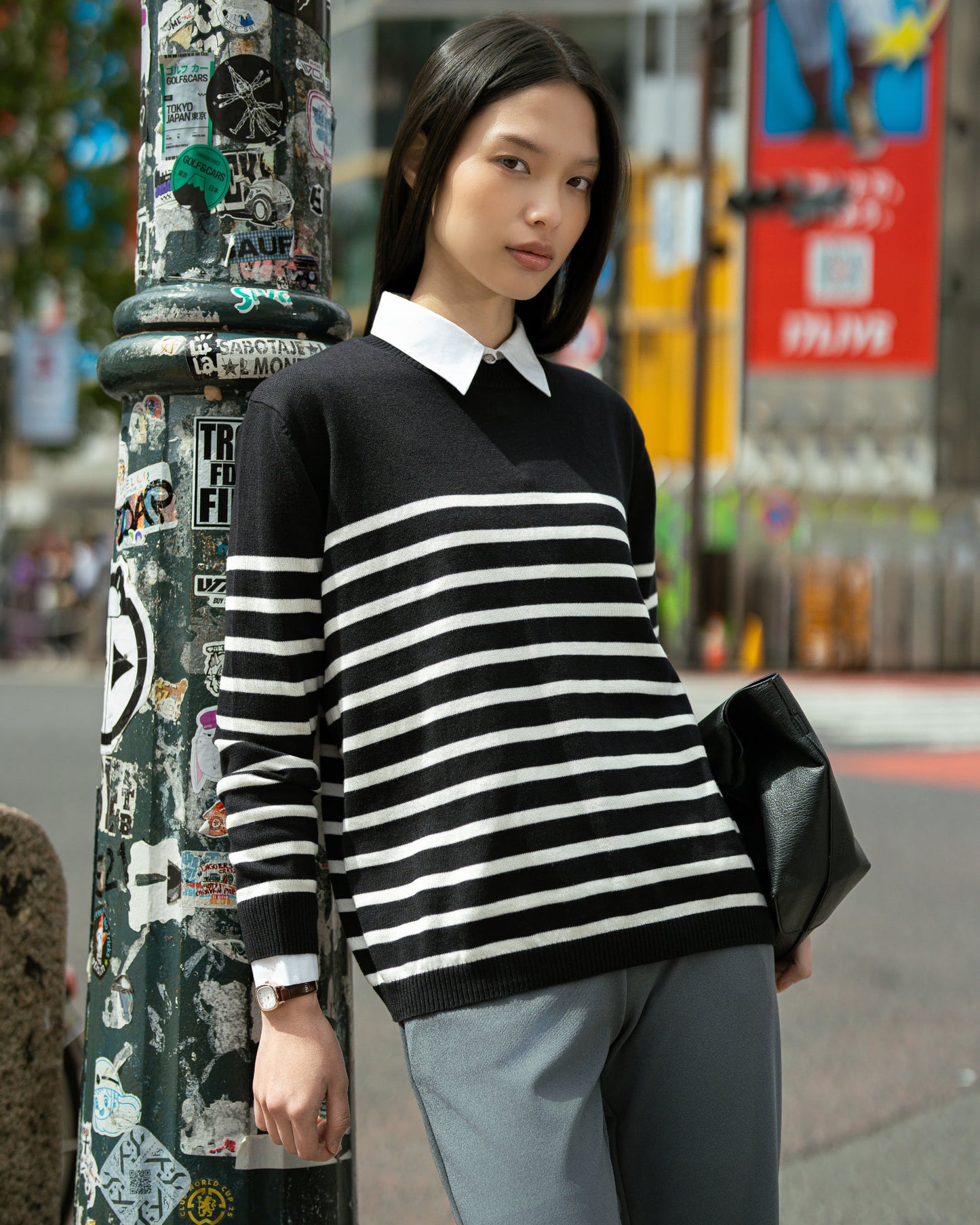 Cotton Stripe Knitwear