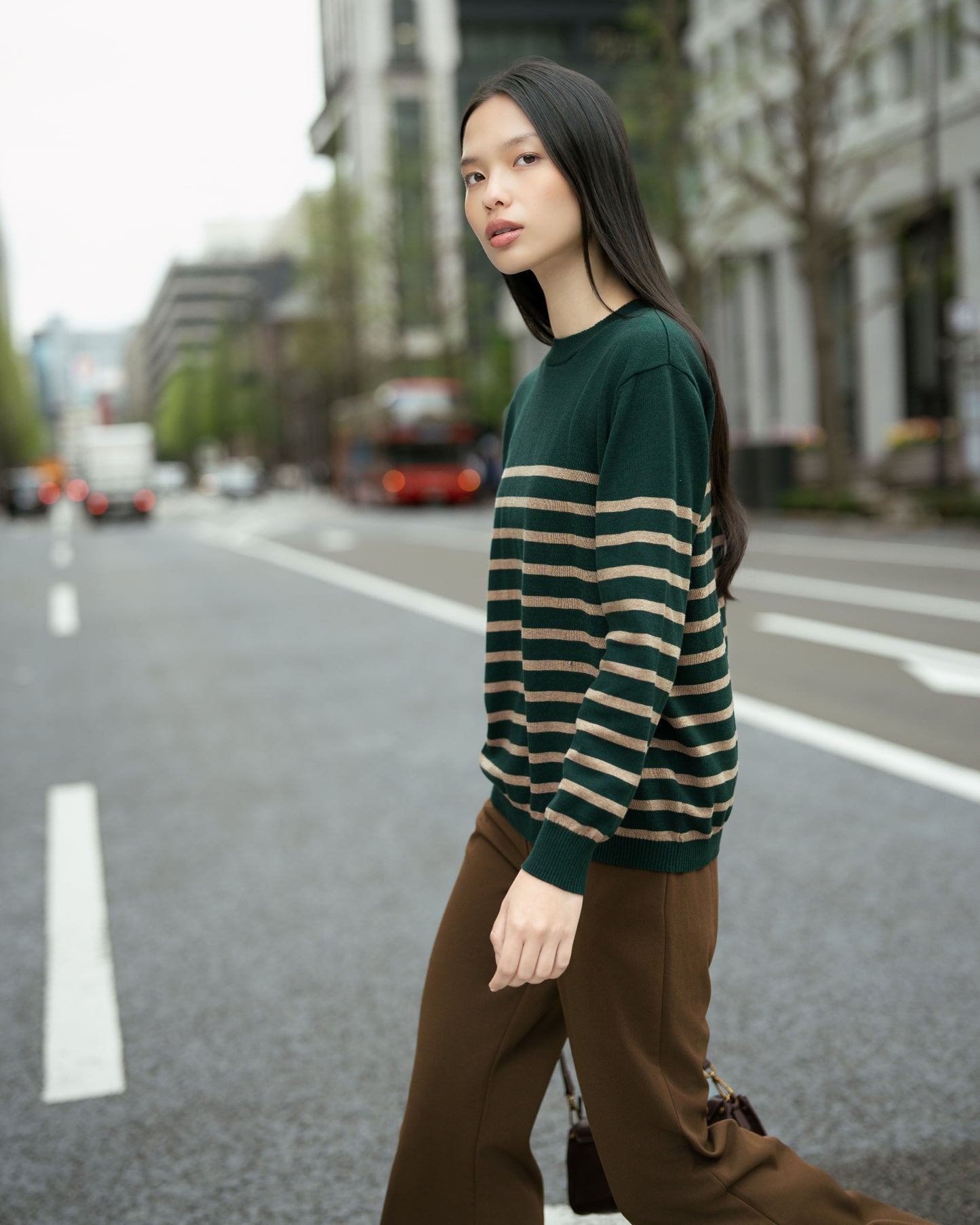 Cotton Stripe Knitwear