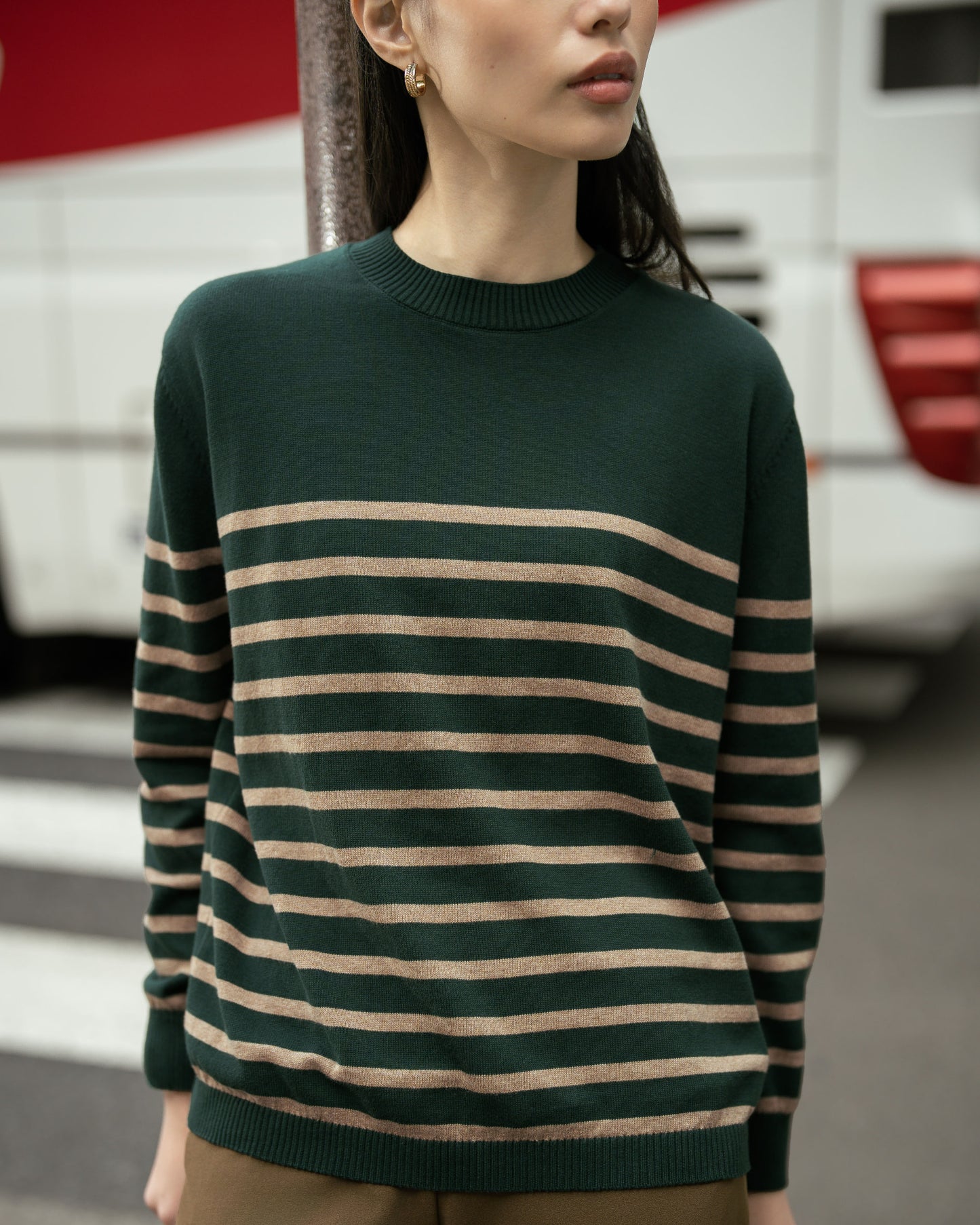 Cotton Stripe Knitwear