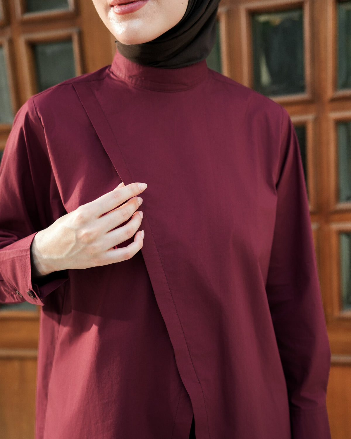 Elyra Overlap Shirt