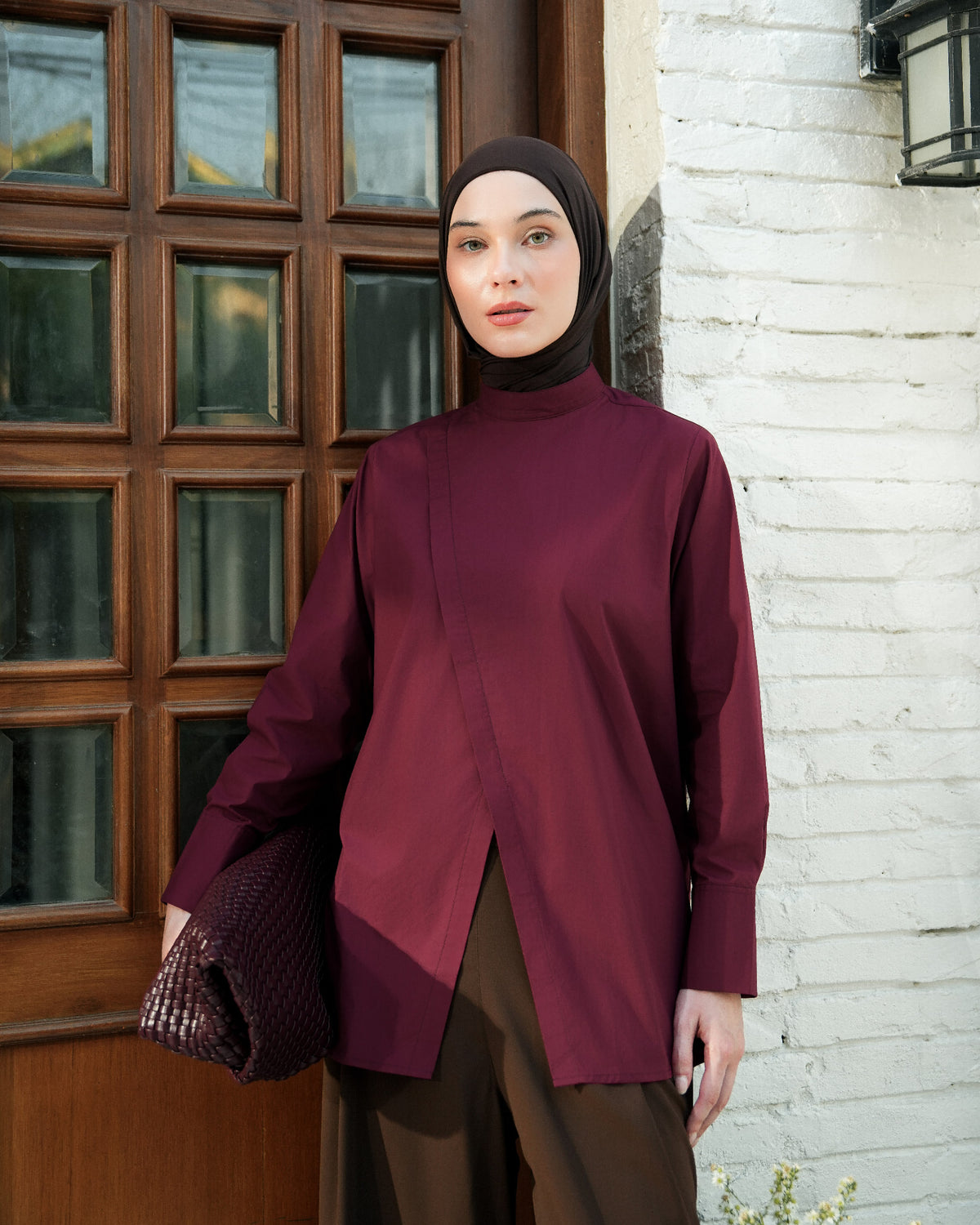 Elyra Overlap Shirt