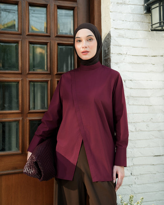 Elyra Overlap Shirt