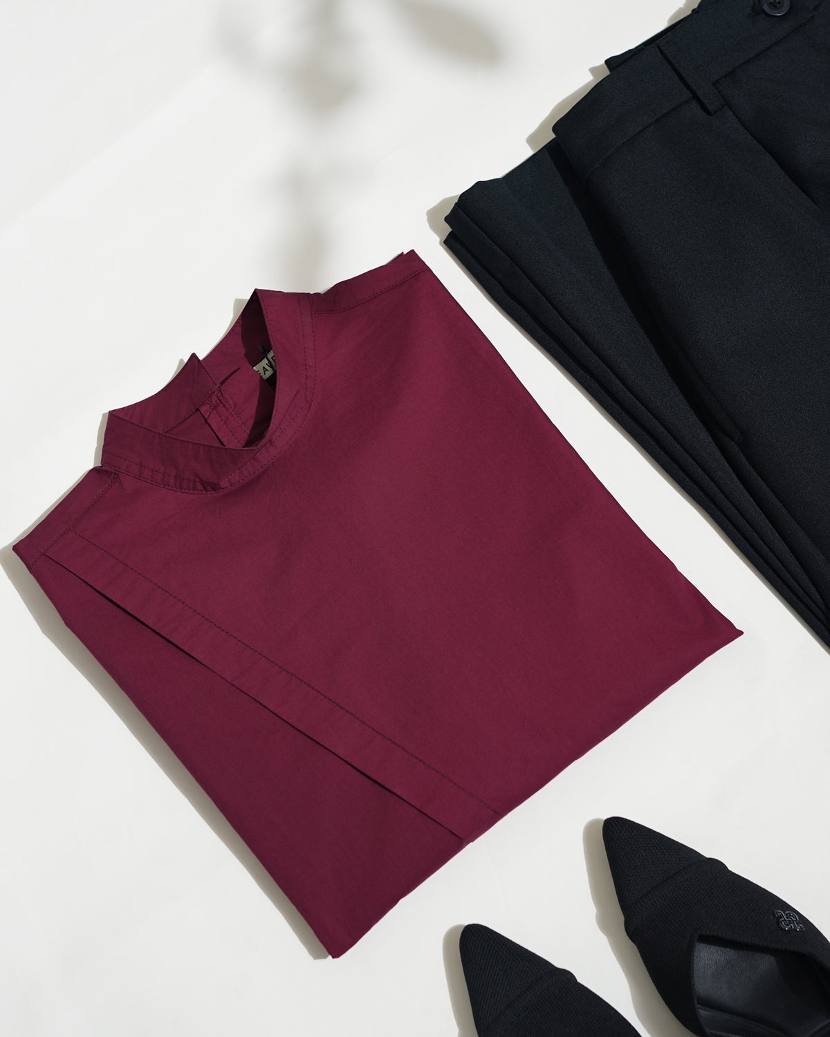 Elyra Overlap Shirt