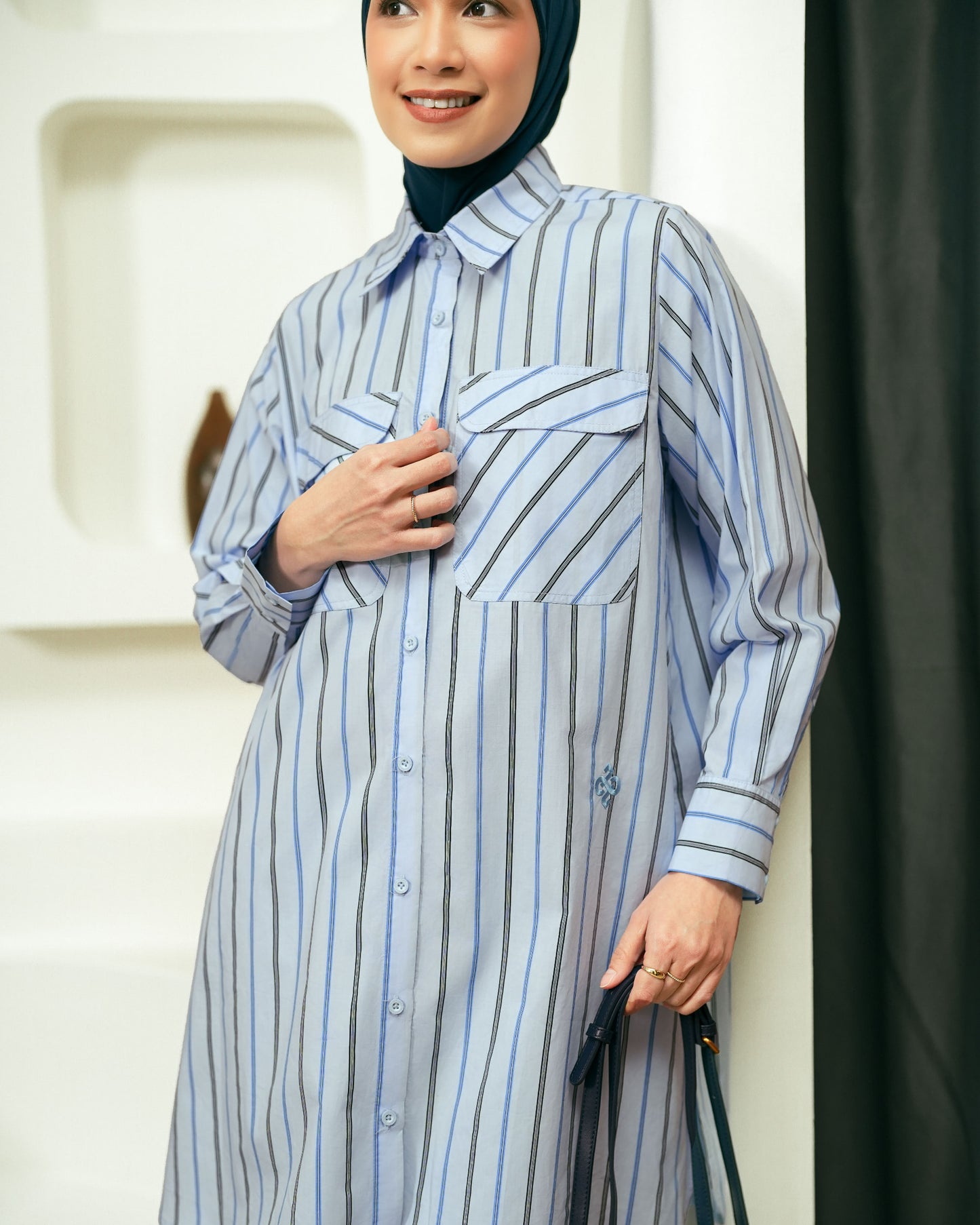 Esme Long Stripe Shirt