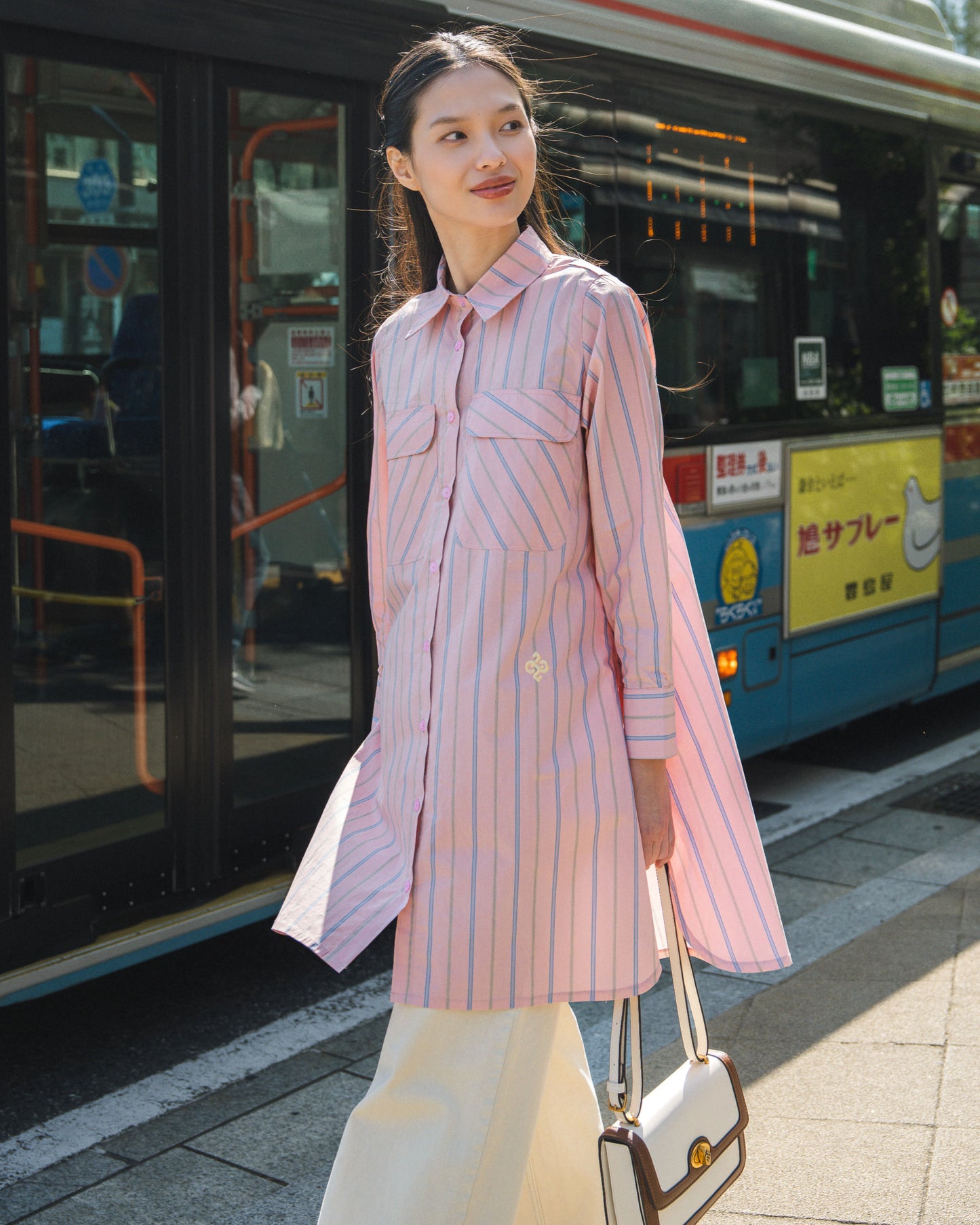 Esme Long Stripe Shirt