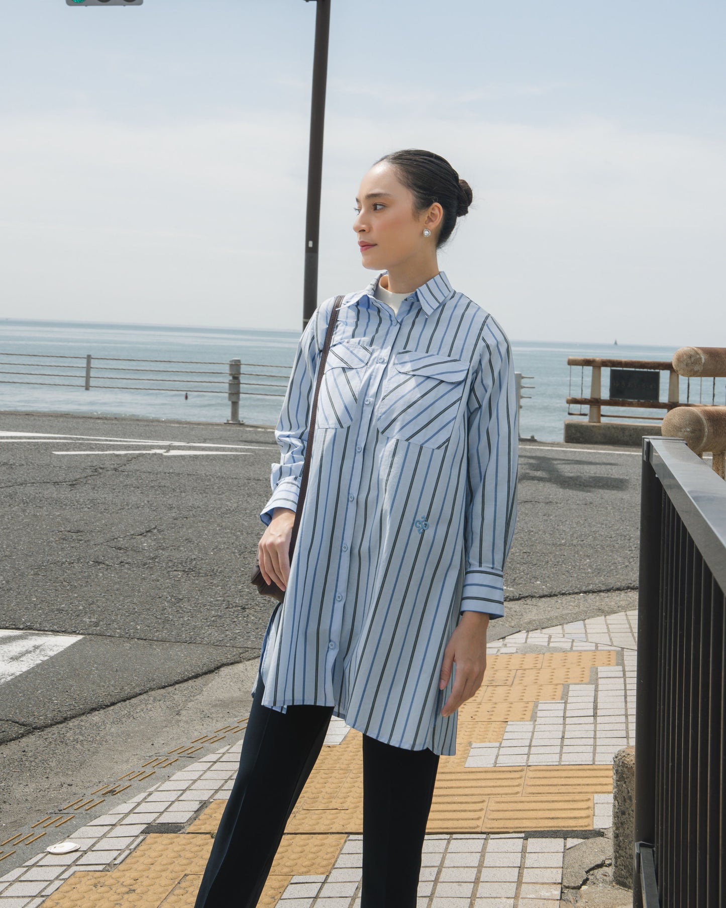 Esme Long Stripe Shirt