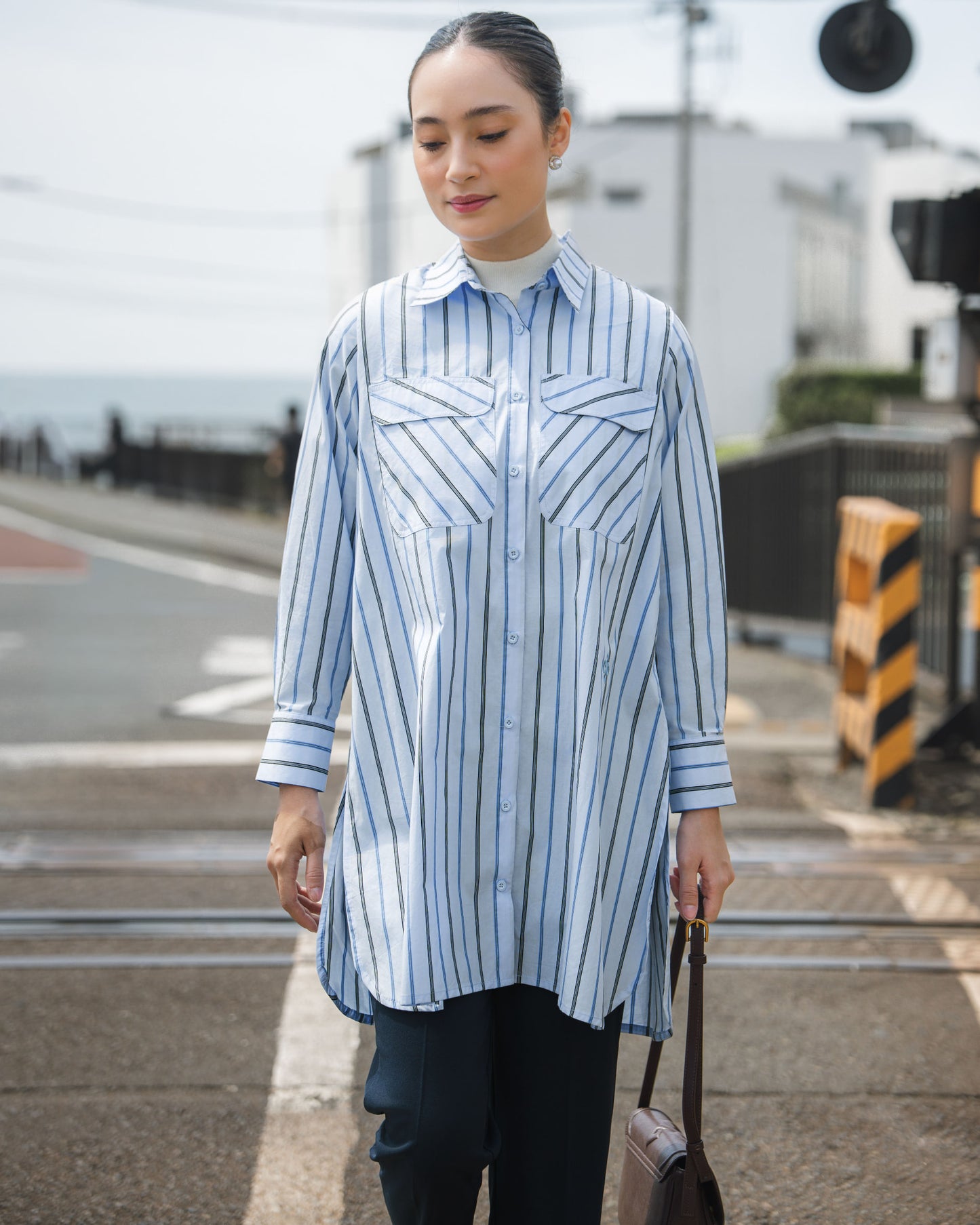 Esme Long Stripe Shirt