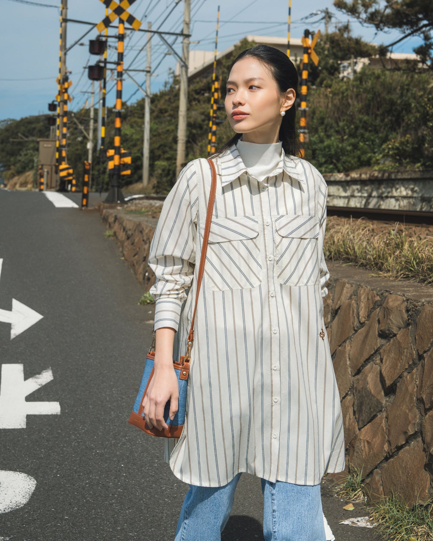 Esme Long Stripe Shirt