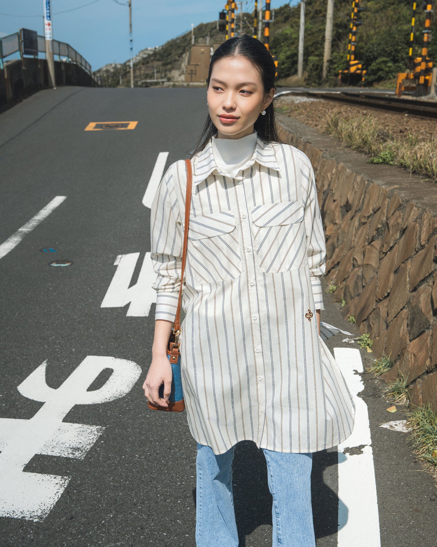 Esme Long Stripe Shirt