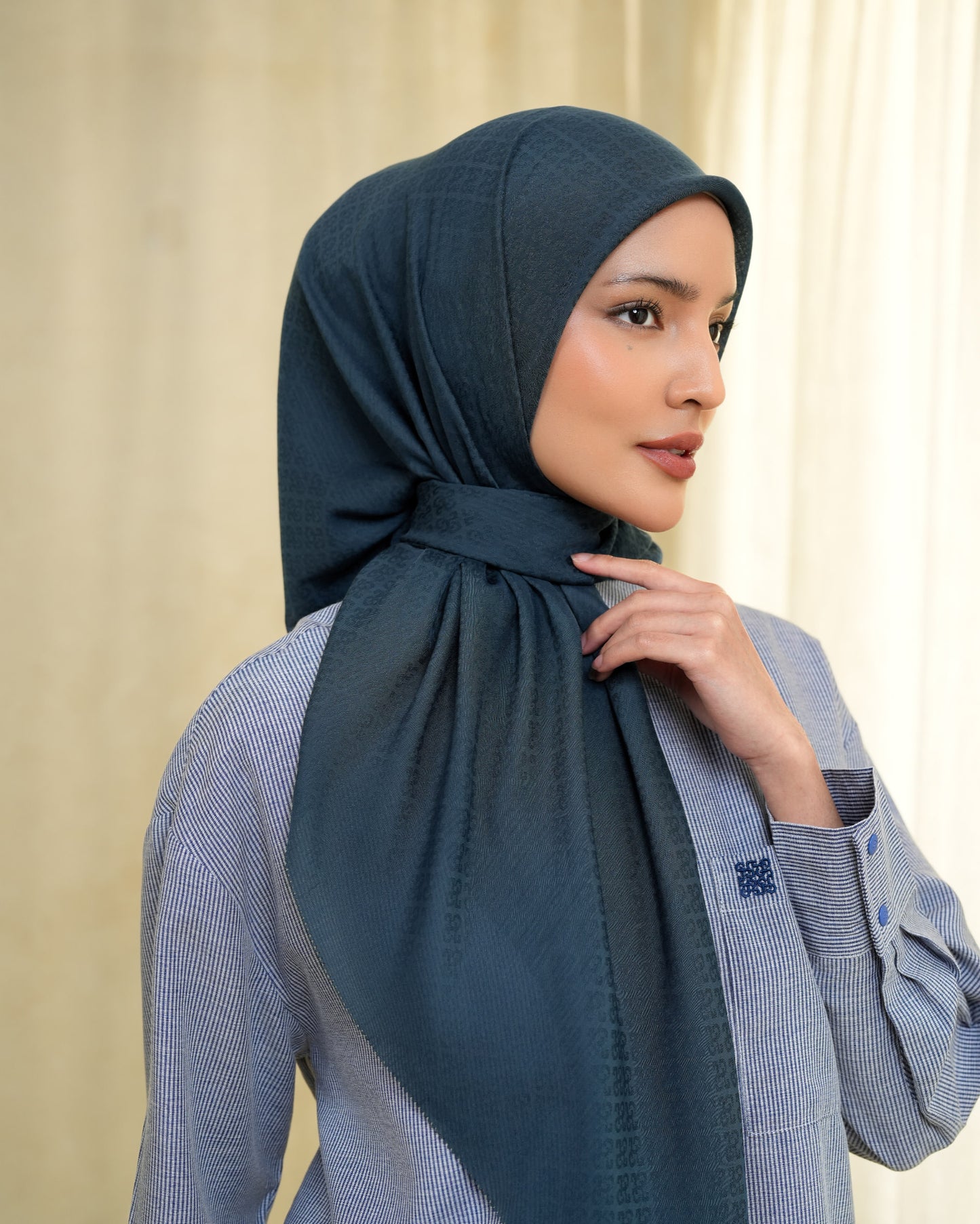 Faiba Emboss Scarf (Package All Color)