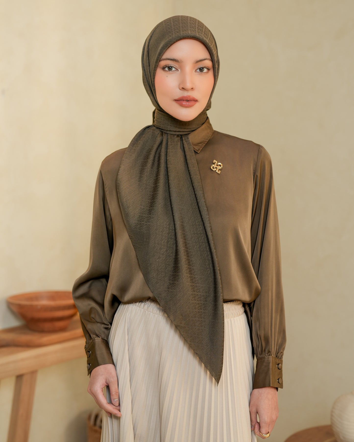 Faiba Emboss Scarf