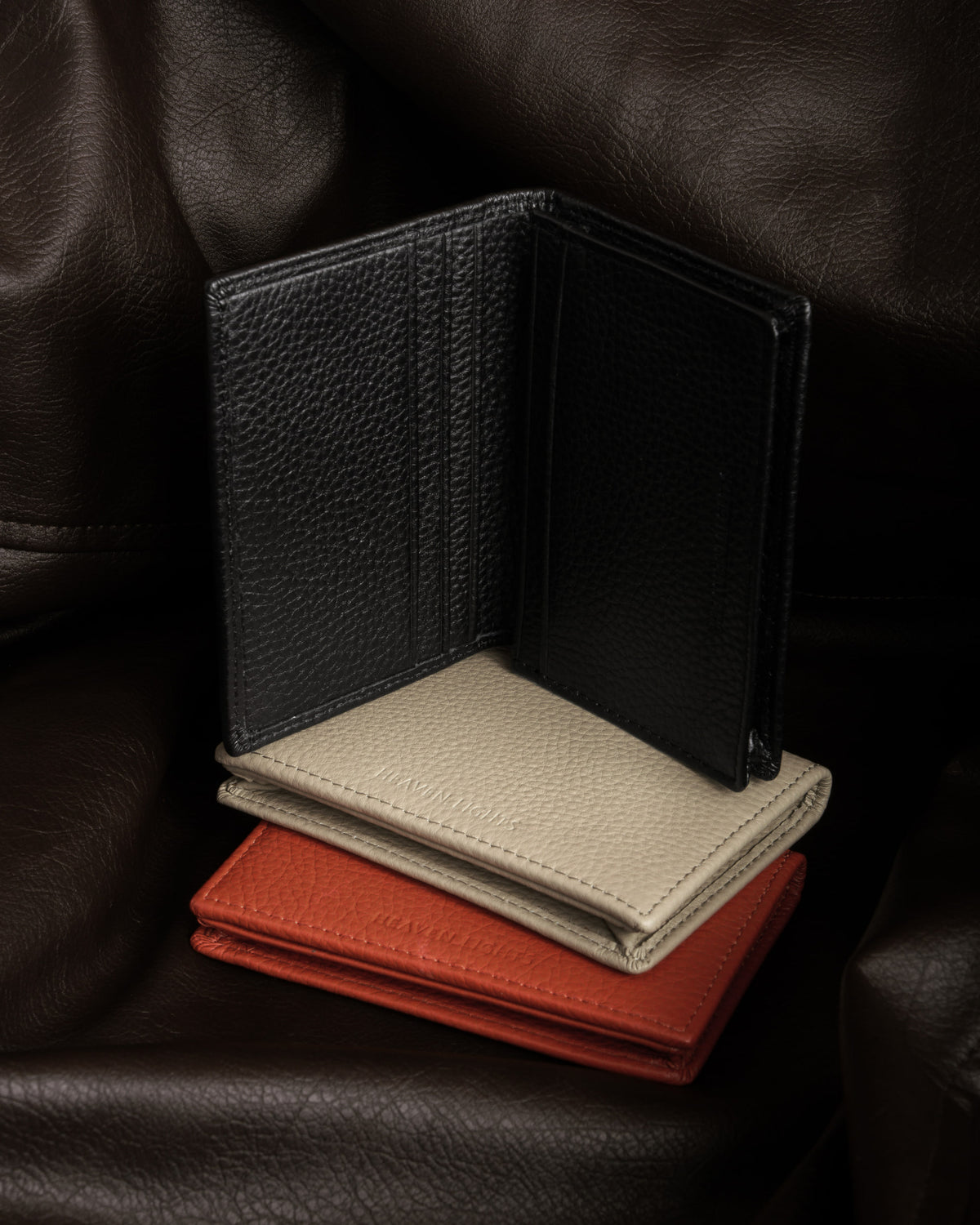 Gaia Leather Card Wallet