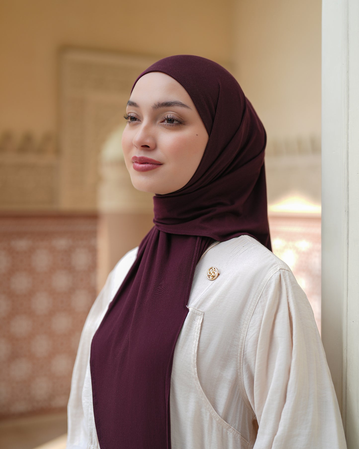 Hana Tencel Pashmina Instan