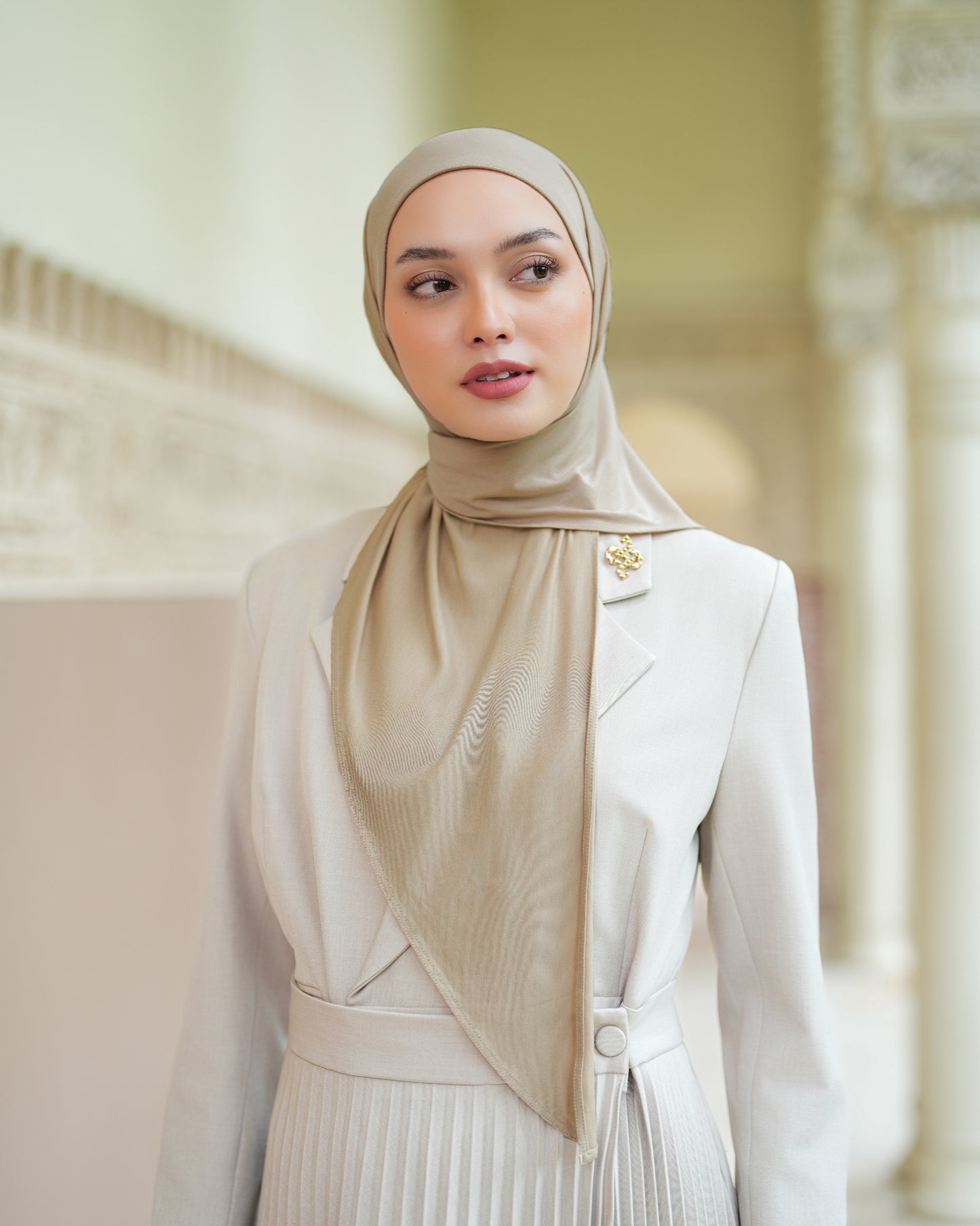 Hana Tencel Pashmina Instan
