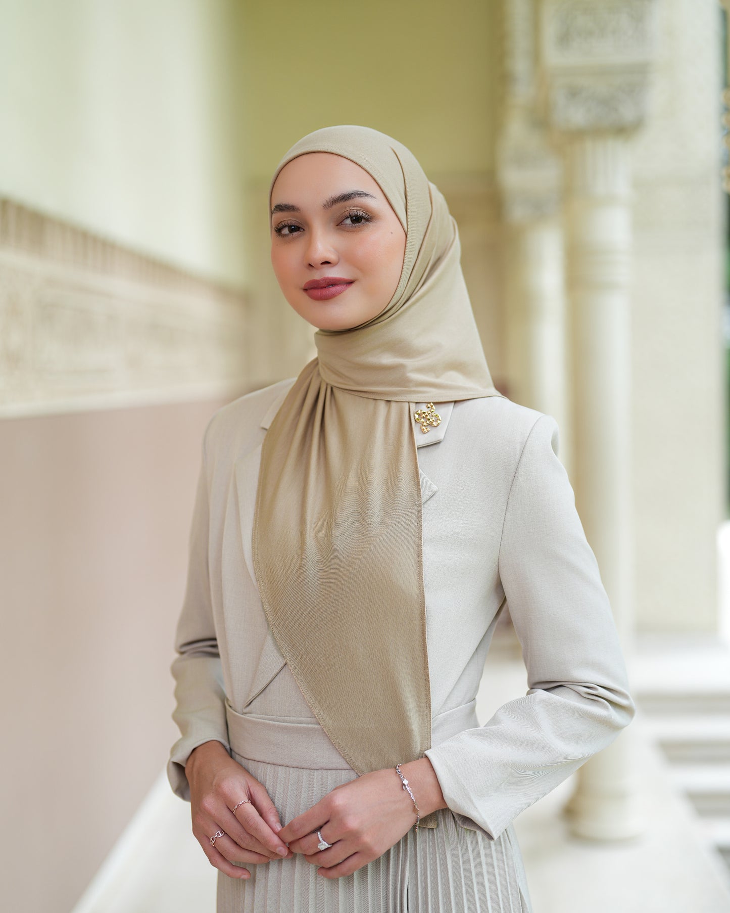 Hana Tencel Pashmina Instan