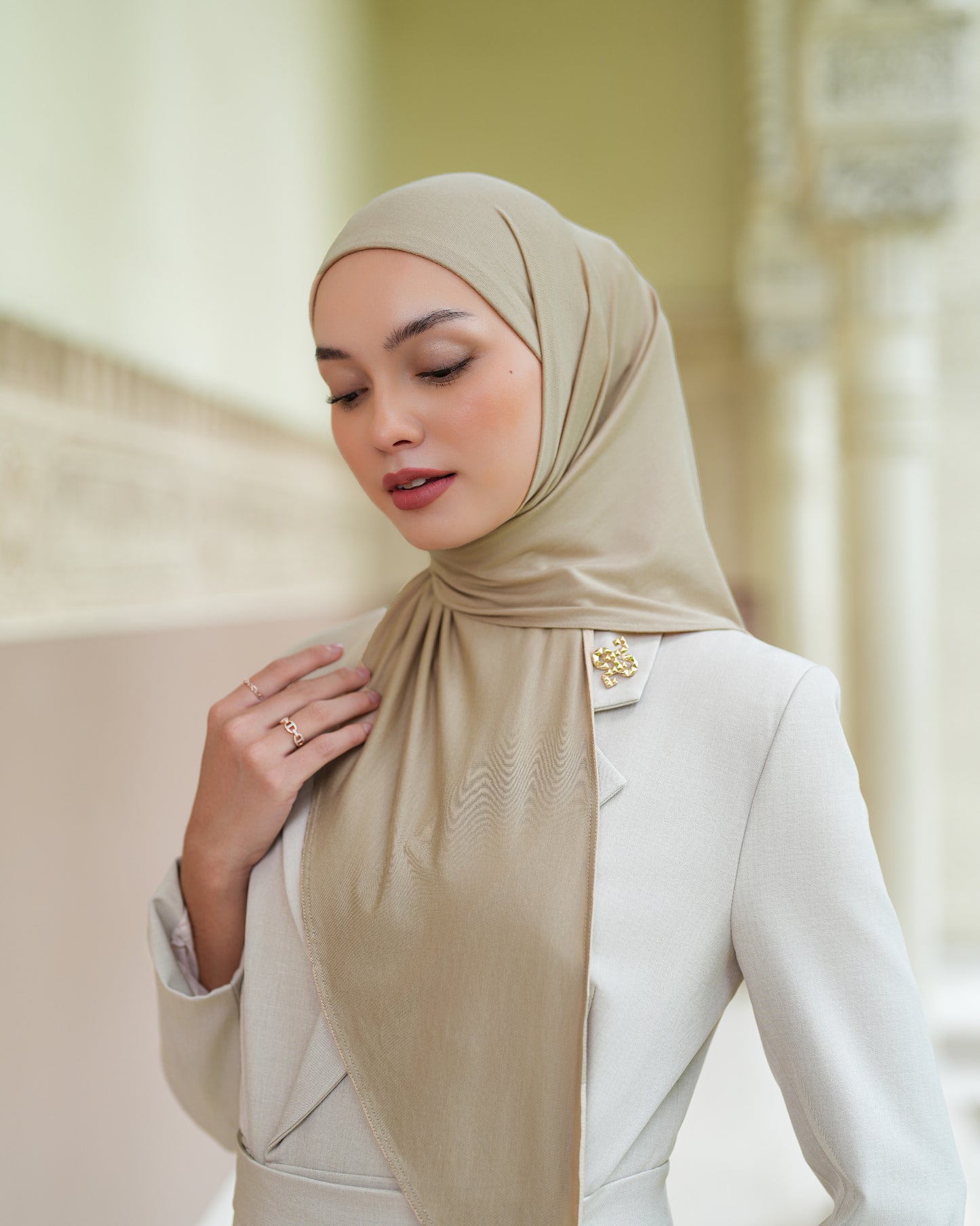 Hana Tencel Pashmina Instan