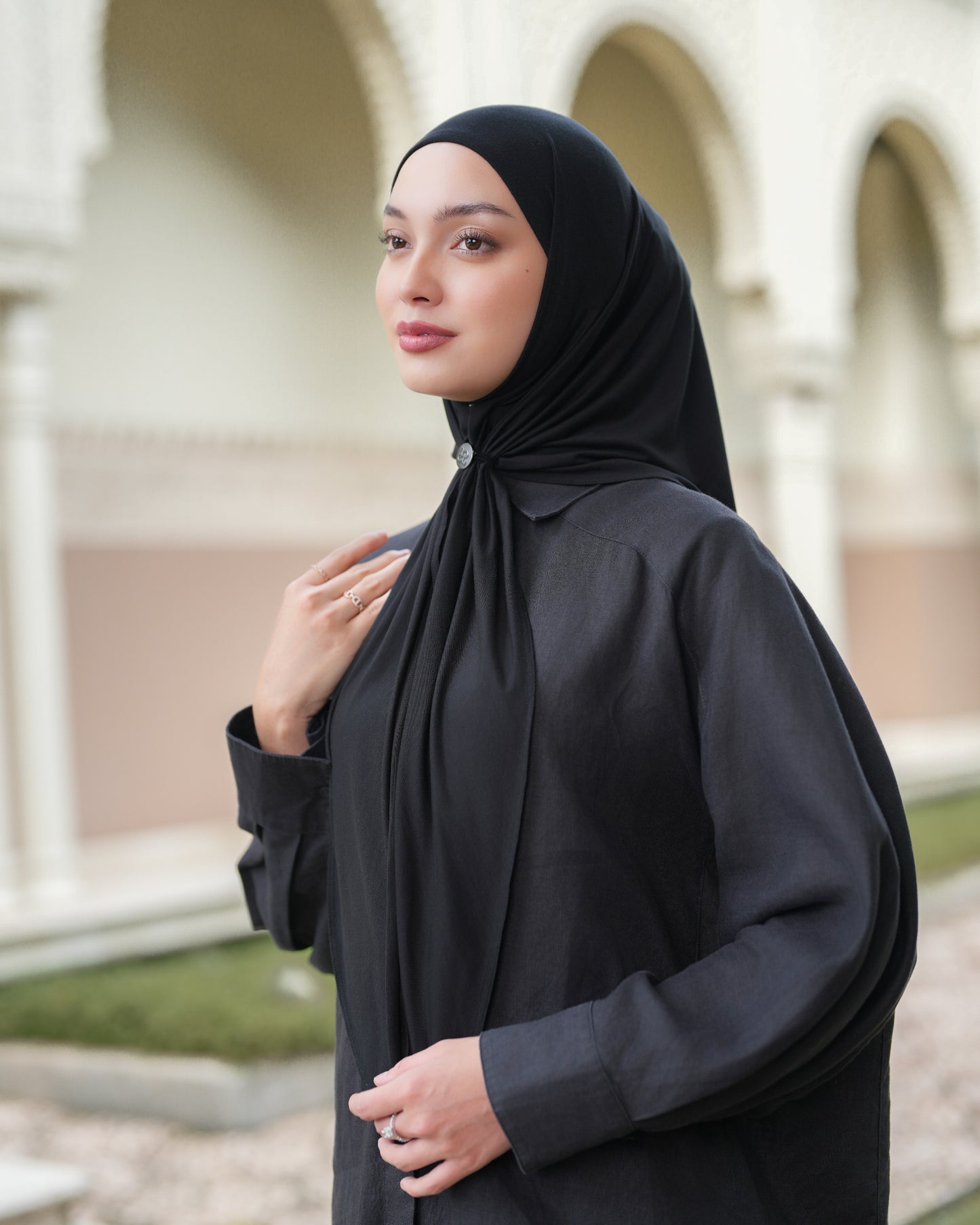 Hana Tencel Pashmina Instan