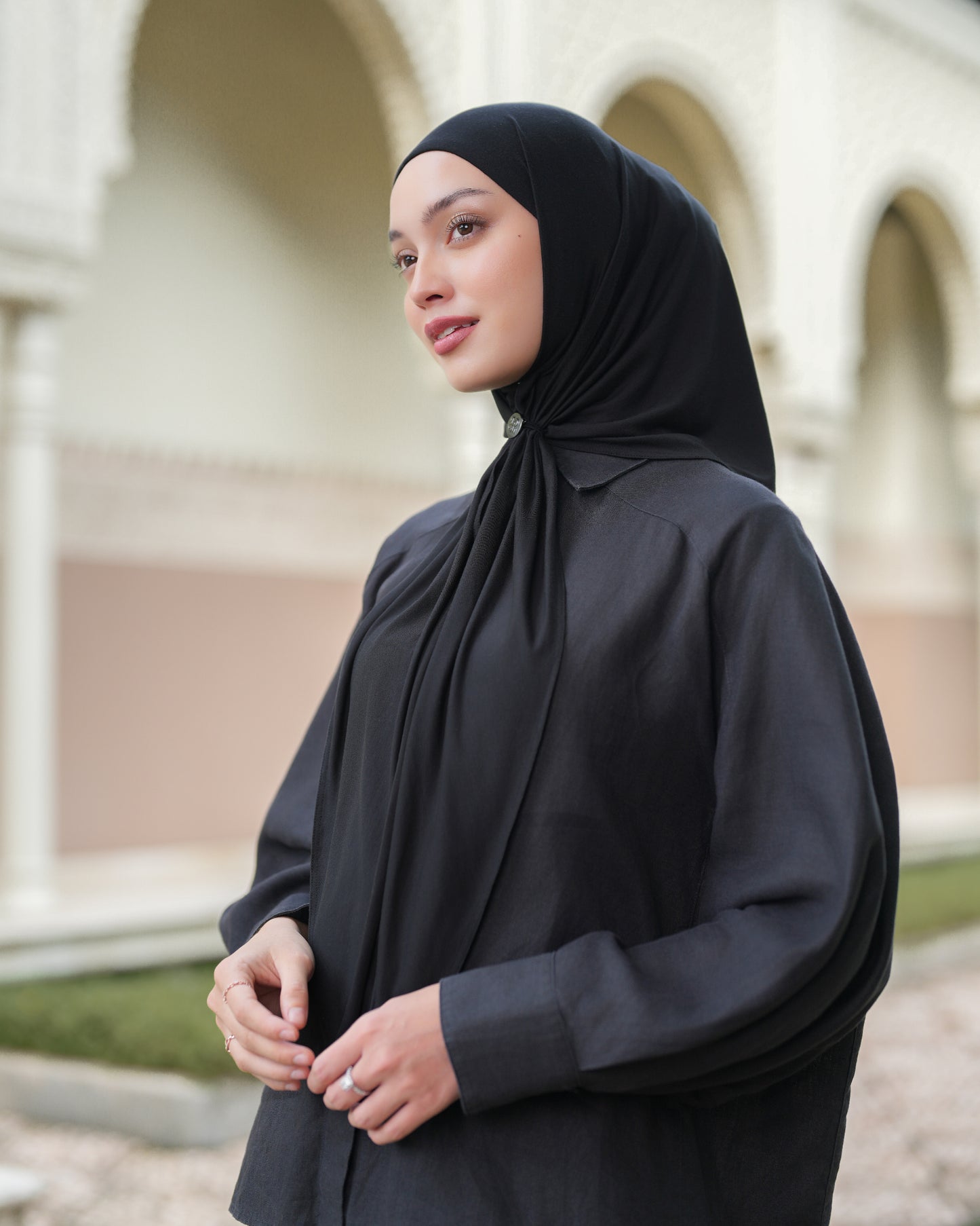 Hana Tencel Pashmina Instan