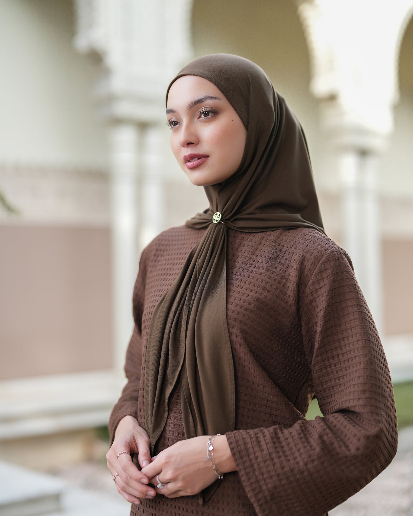 Hana Tencel Pashmina Instan