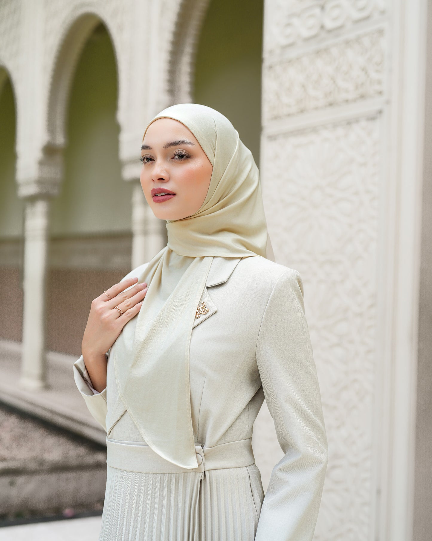 Hana Tencel Pashmina Instan