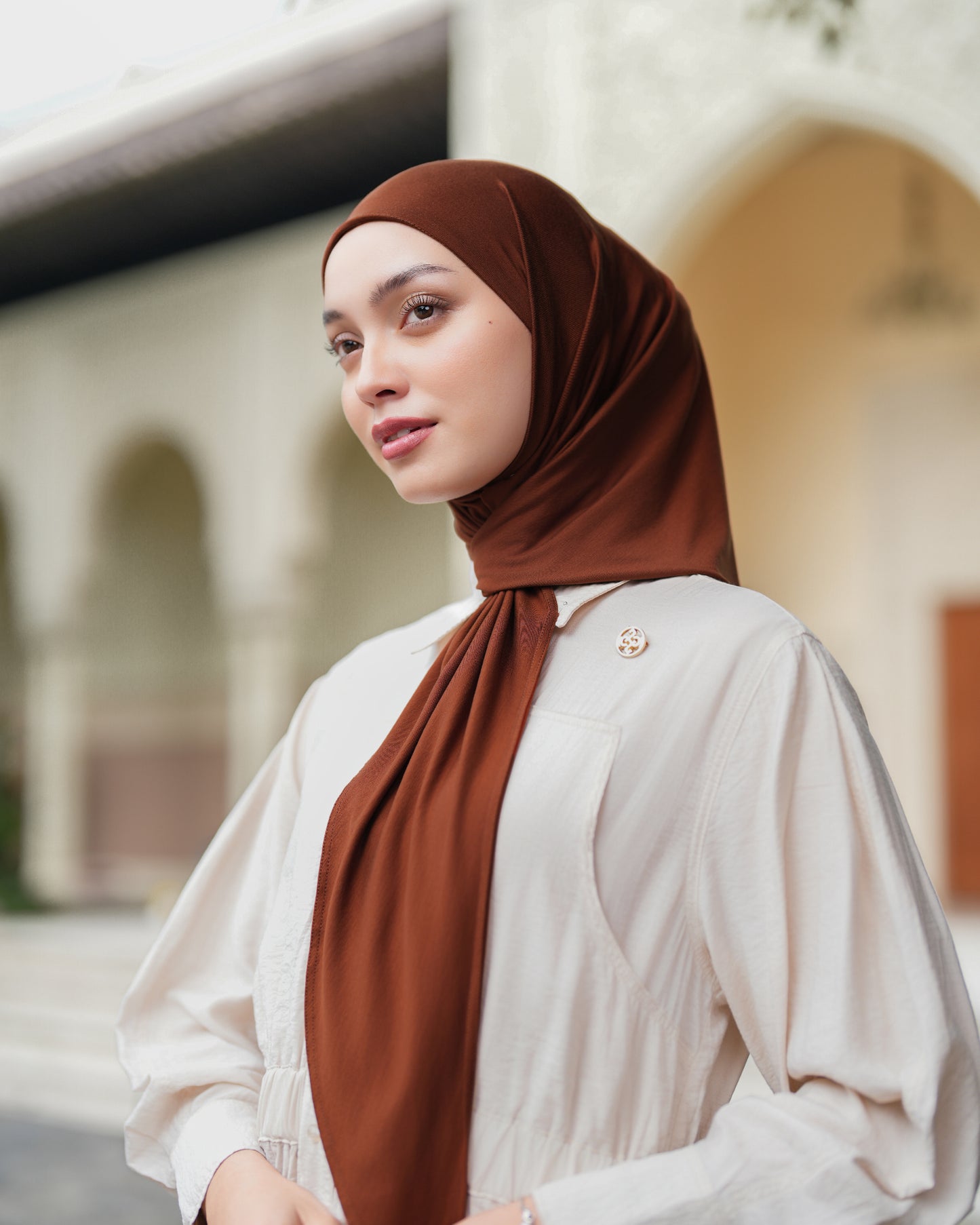 Hana Tencel Pashmina Instan