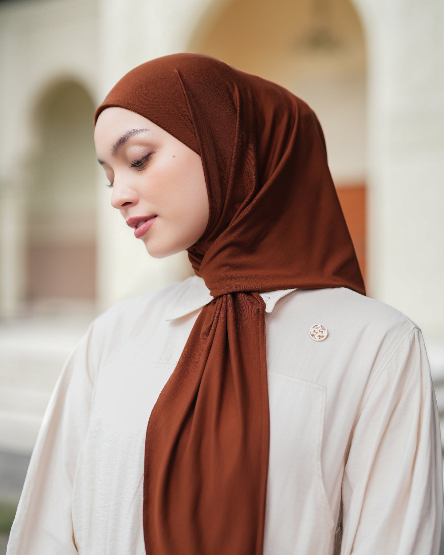 Hana Tencel Pashmina Instan
