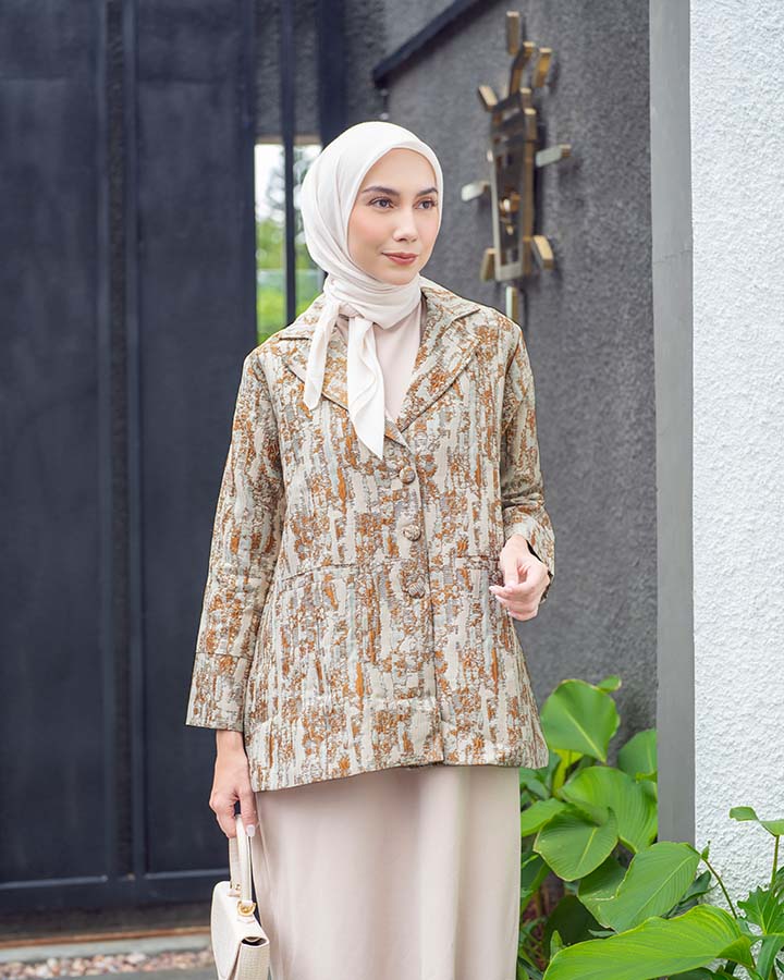 Heaven Lights - Shazia Blazer - Women's Jaquard Blazer