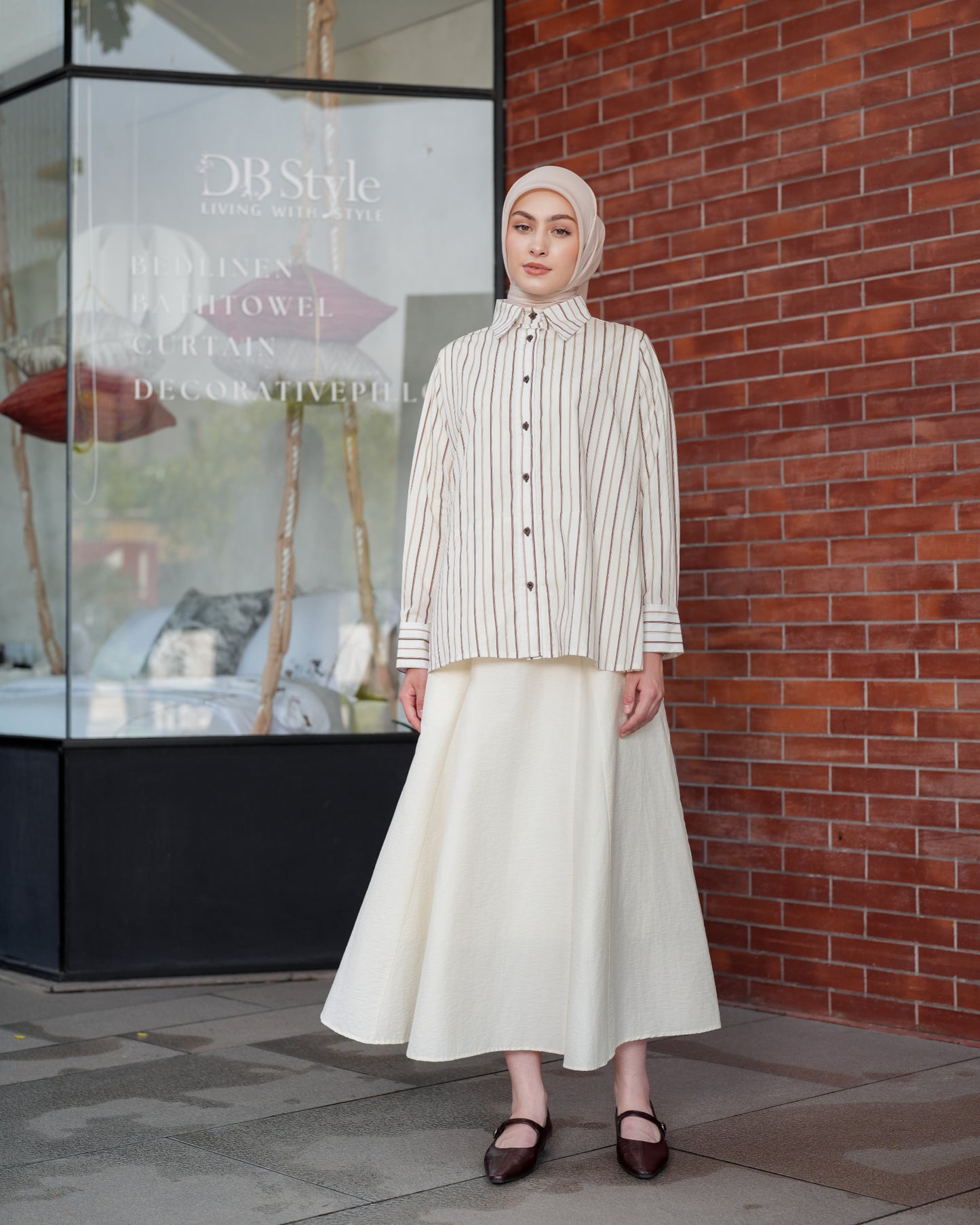Hera Basic Stripe Shirt