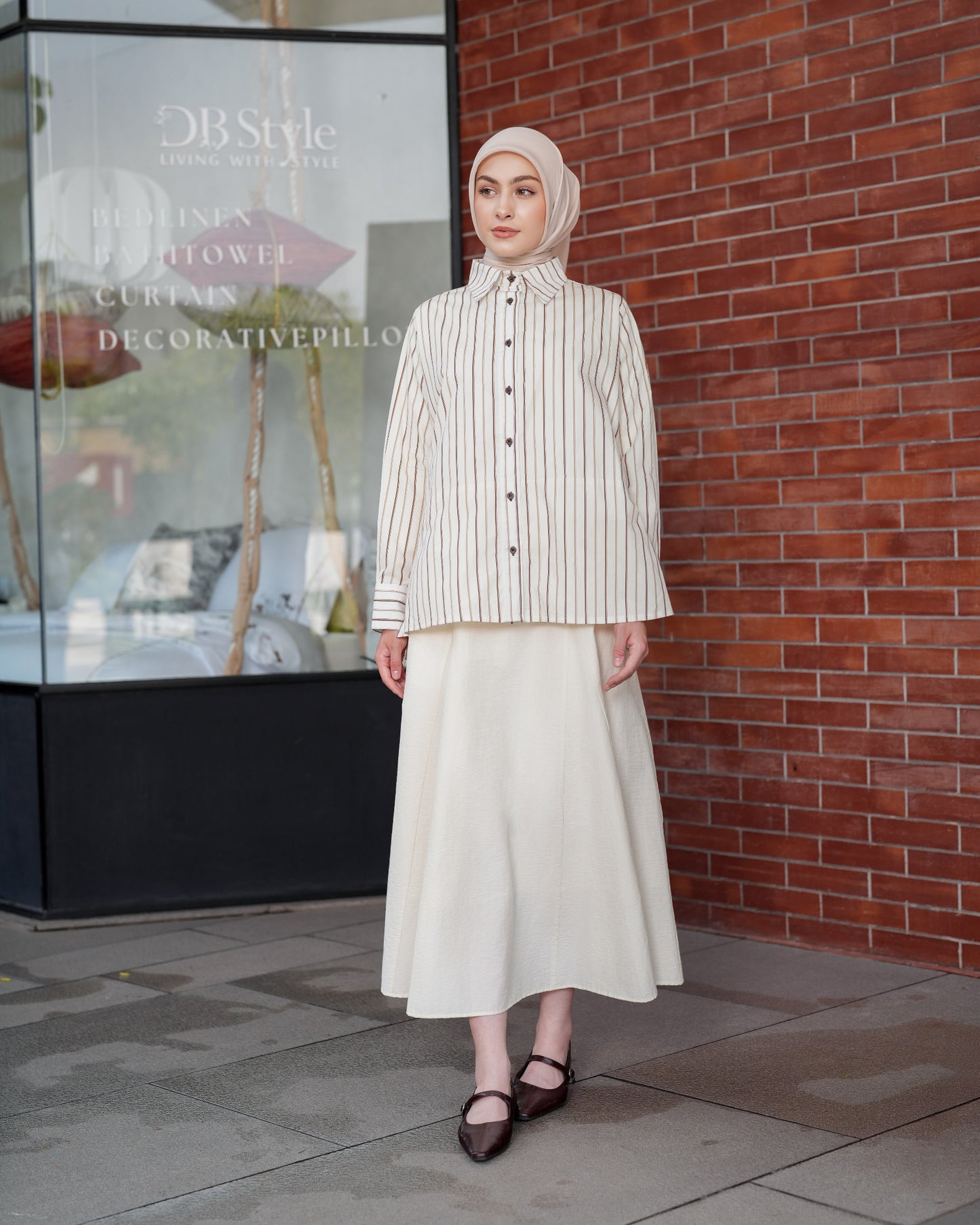 Hera Basic Stripe Shirt