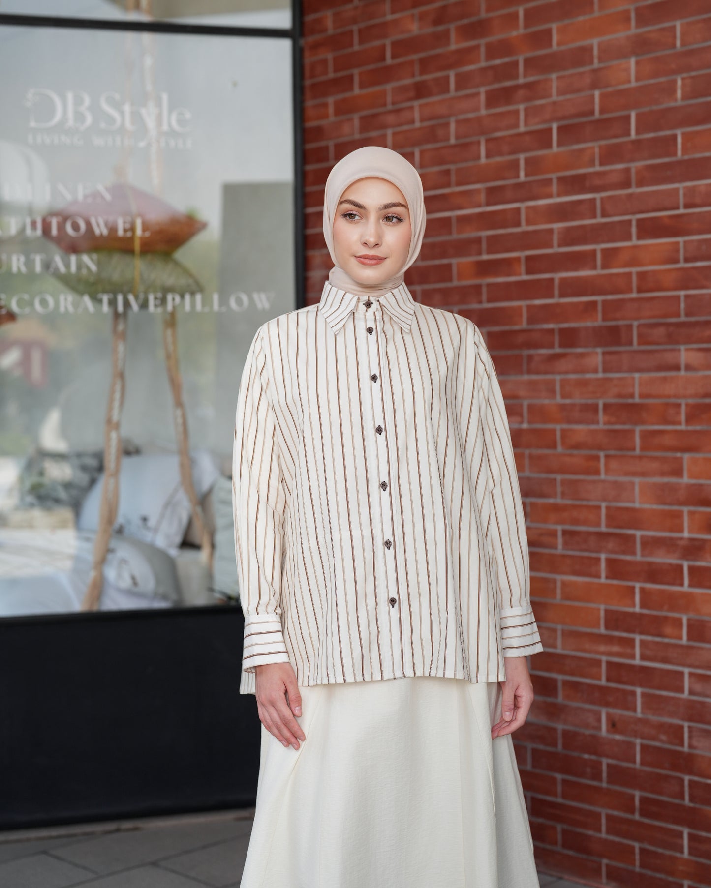 Hera Basic Stripe Shirt