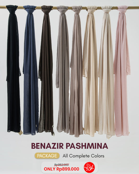 Benazir Pashmina (Package All Color)