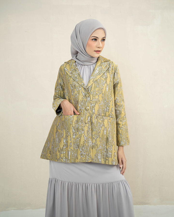 Heaven Lights - Shazia Blazer - Women's Jaquard Blazer