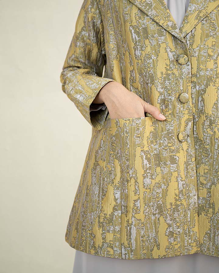 Heaven Lights - Shazia Blazer - Women's Jaquard Blazer
