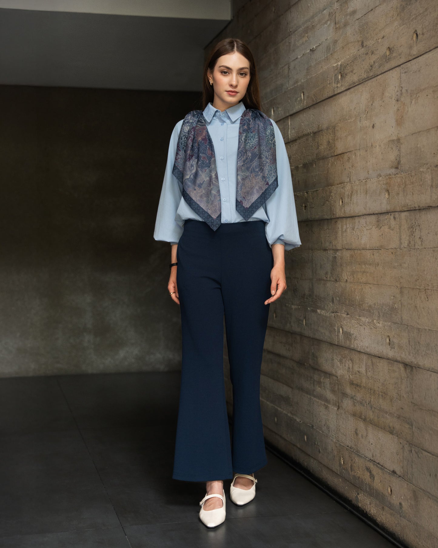 Heaven Lights - Lora Flare Pants - Muslim Women's Cutbray Long Pants