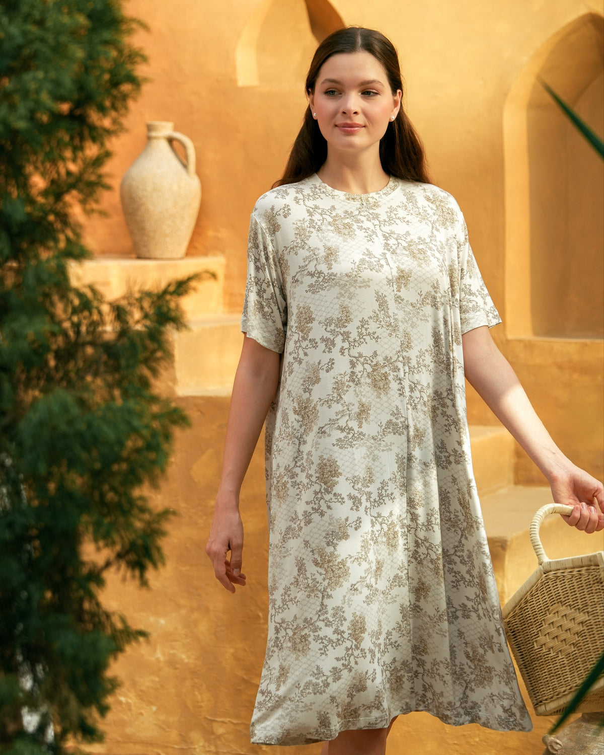 Luna Comfort Midi Dress