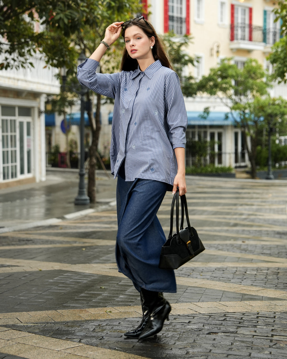 Velora Embroidery Shirt