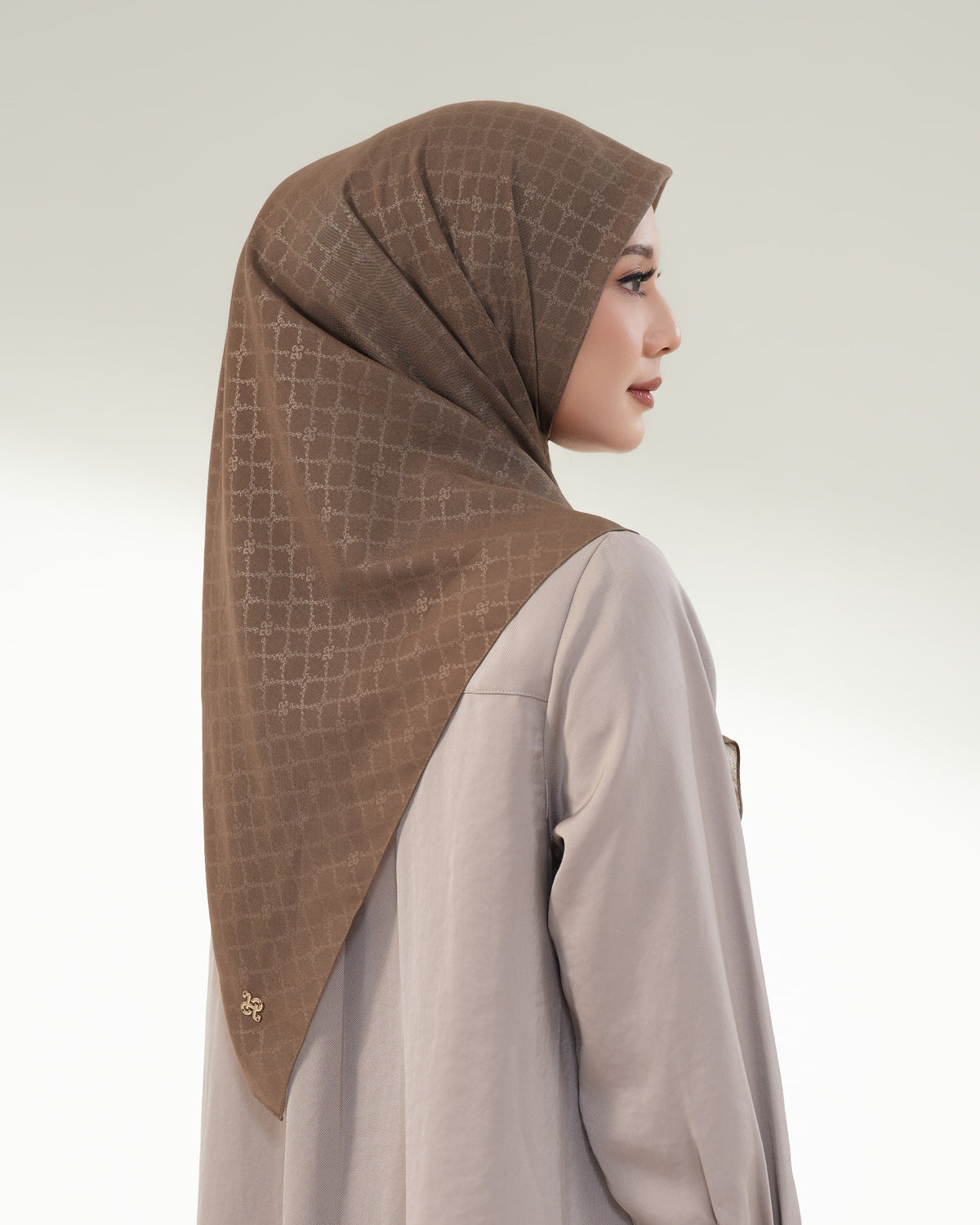 Voal With Embossed