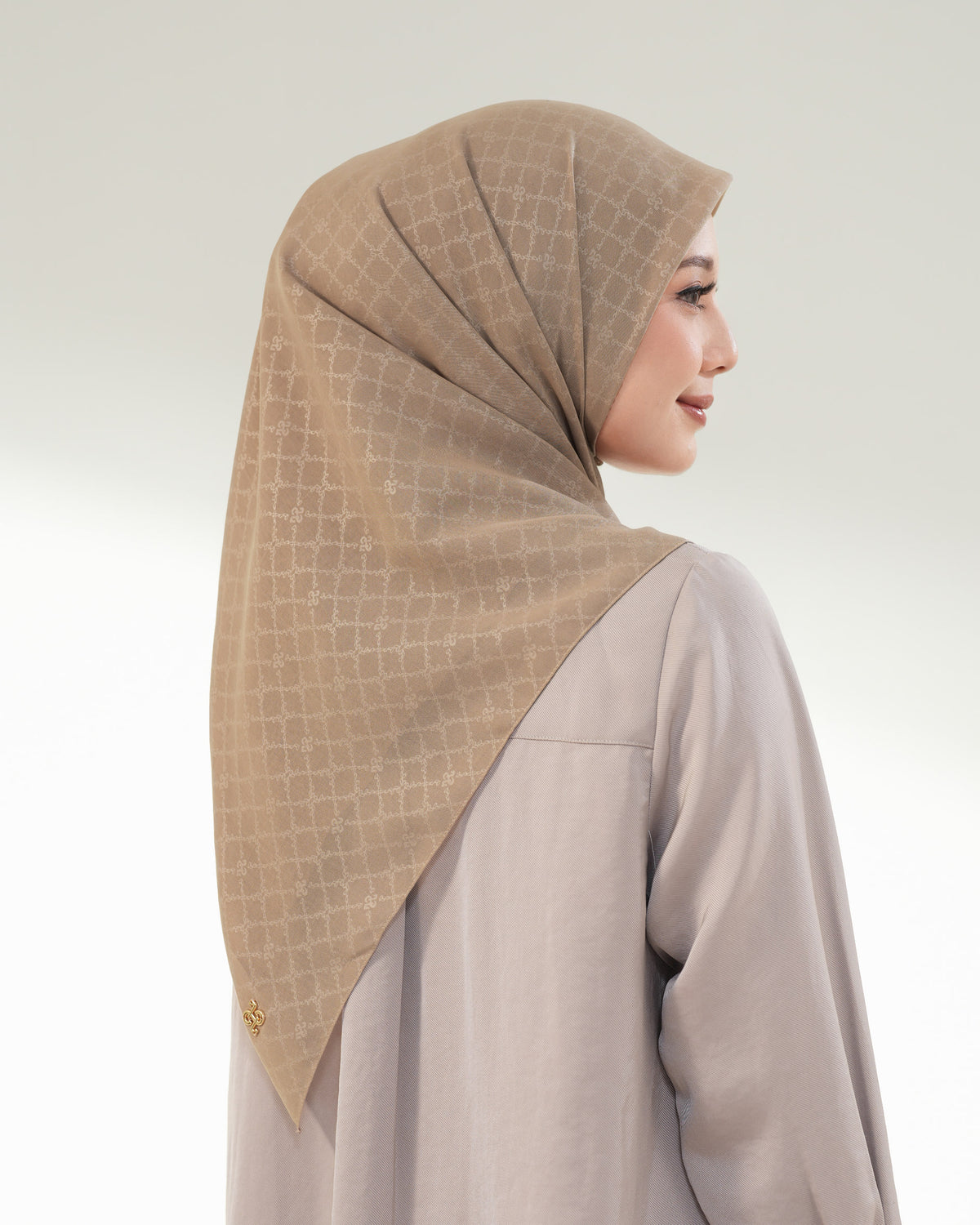 Voal With Embossed
